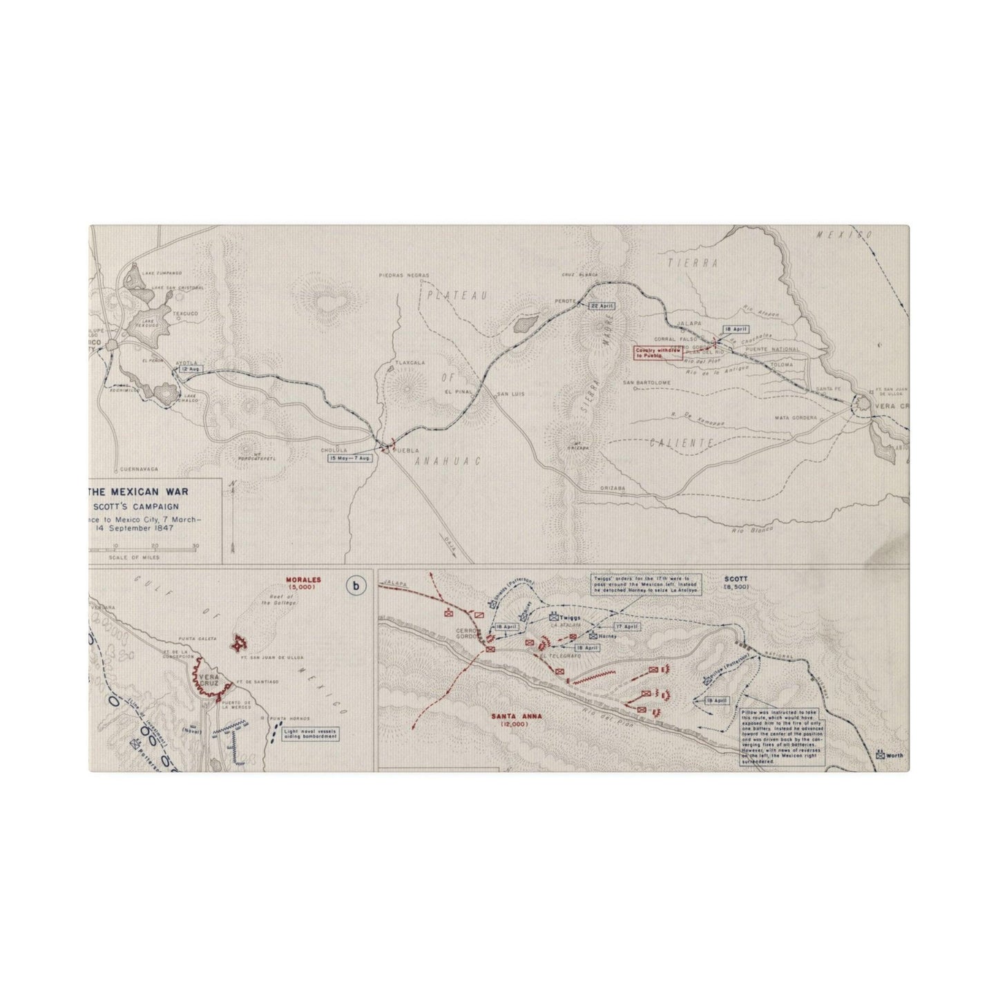 Mexican War, Scott's Campaign, Mar-Sept 1847 - Pacific Sky Games