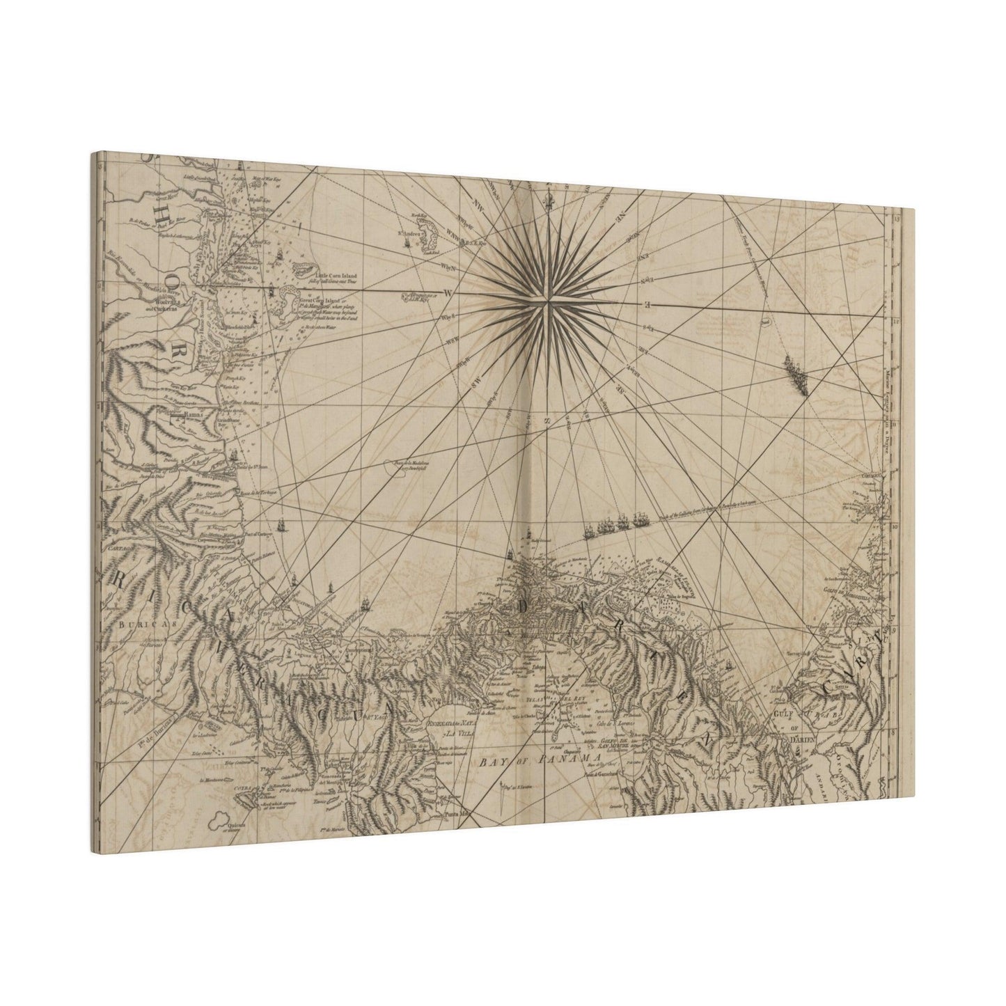 Isthmus of Panama from Great River on the Moskito Shore to Cartegena - Pacific Sky Games