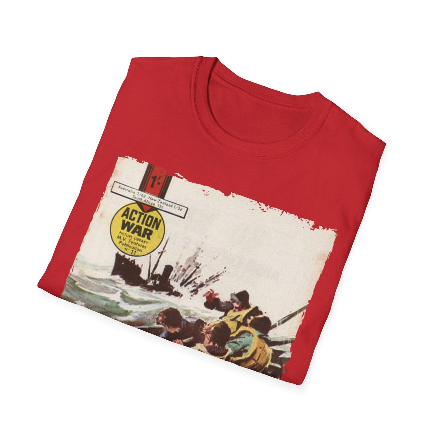 Action War #11 - Unisex Softstyle T-Shirt