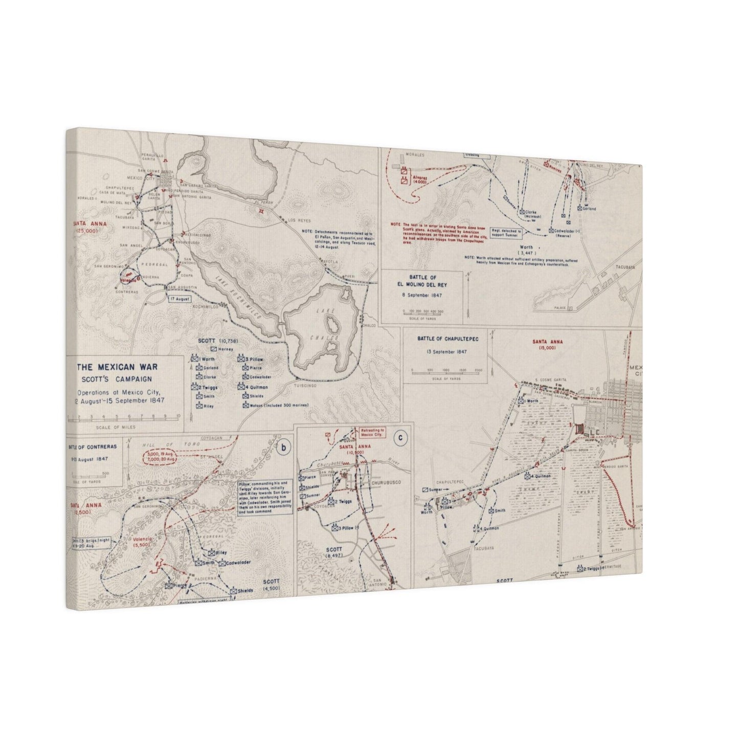 Mexican War, Scott's Campaign, Aug-Sept 1847 - Pacific Sky Games