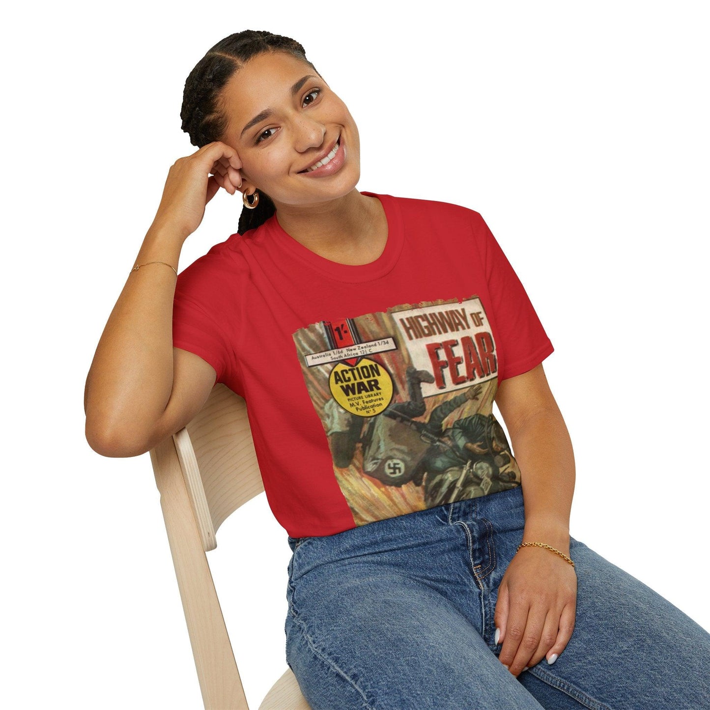 Action War #5 - Unisex Softstyle T-Shirt
