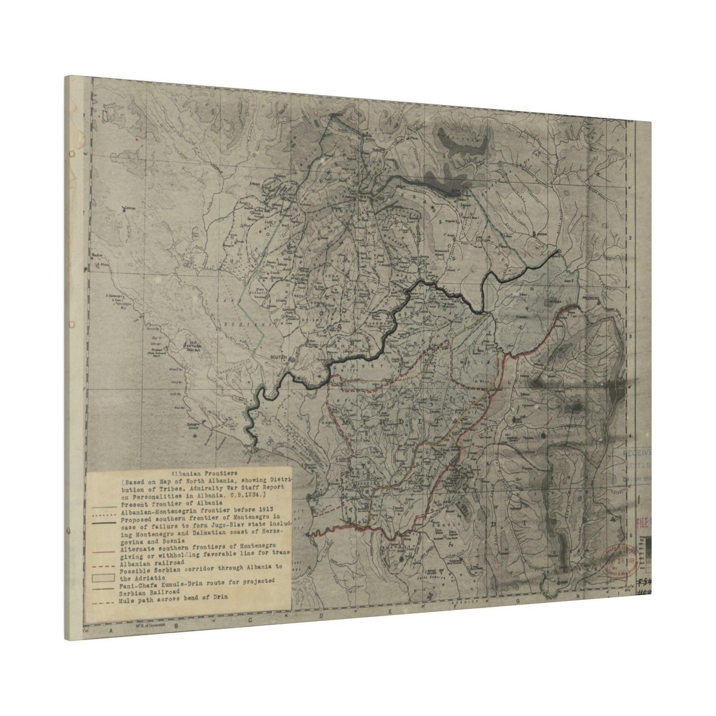 Albanian Frontiers, Admiralty War Staff, 1916 - Pacific Sky Games