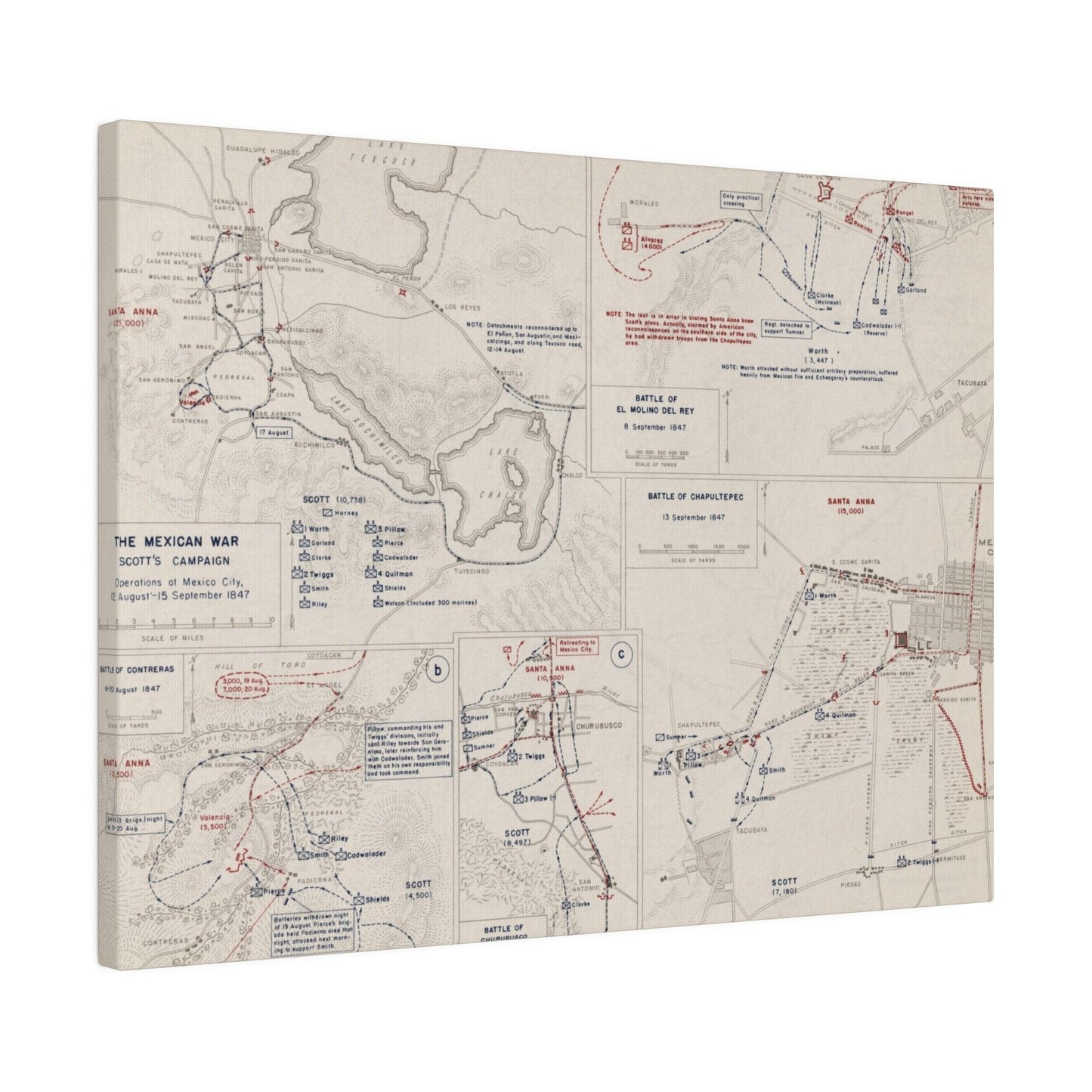 Mexican War, Scott's Campaign, Aug-Sept 1847 - Pacific Sky Games