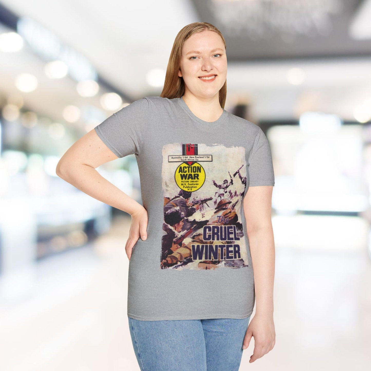 Action War #8 - Unisex Softstyle T-Shirt
