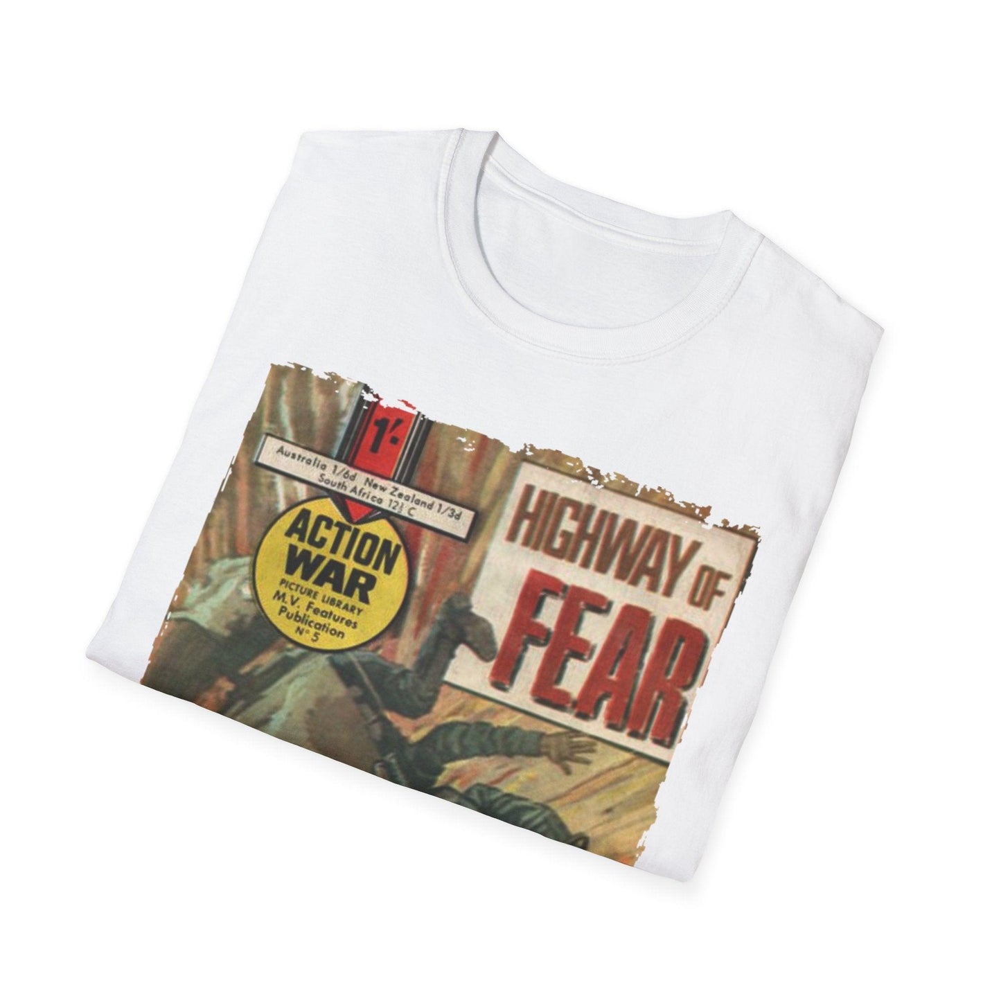 Action War #5 - Unisex Softstyle T-Shirt