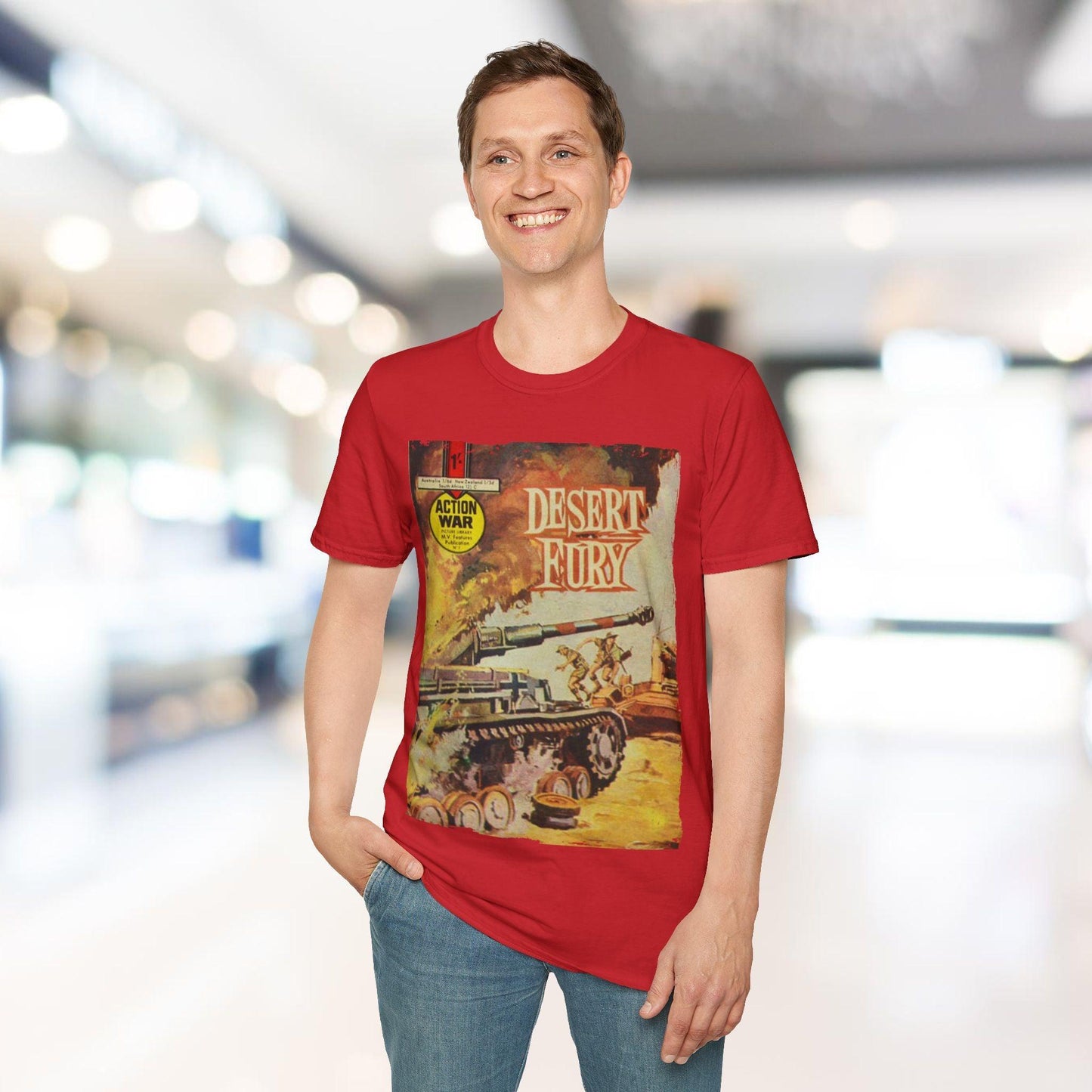 Action War #2 - Unisex Softstyle T-Shirt