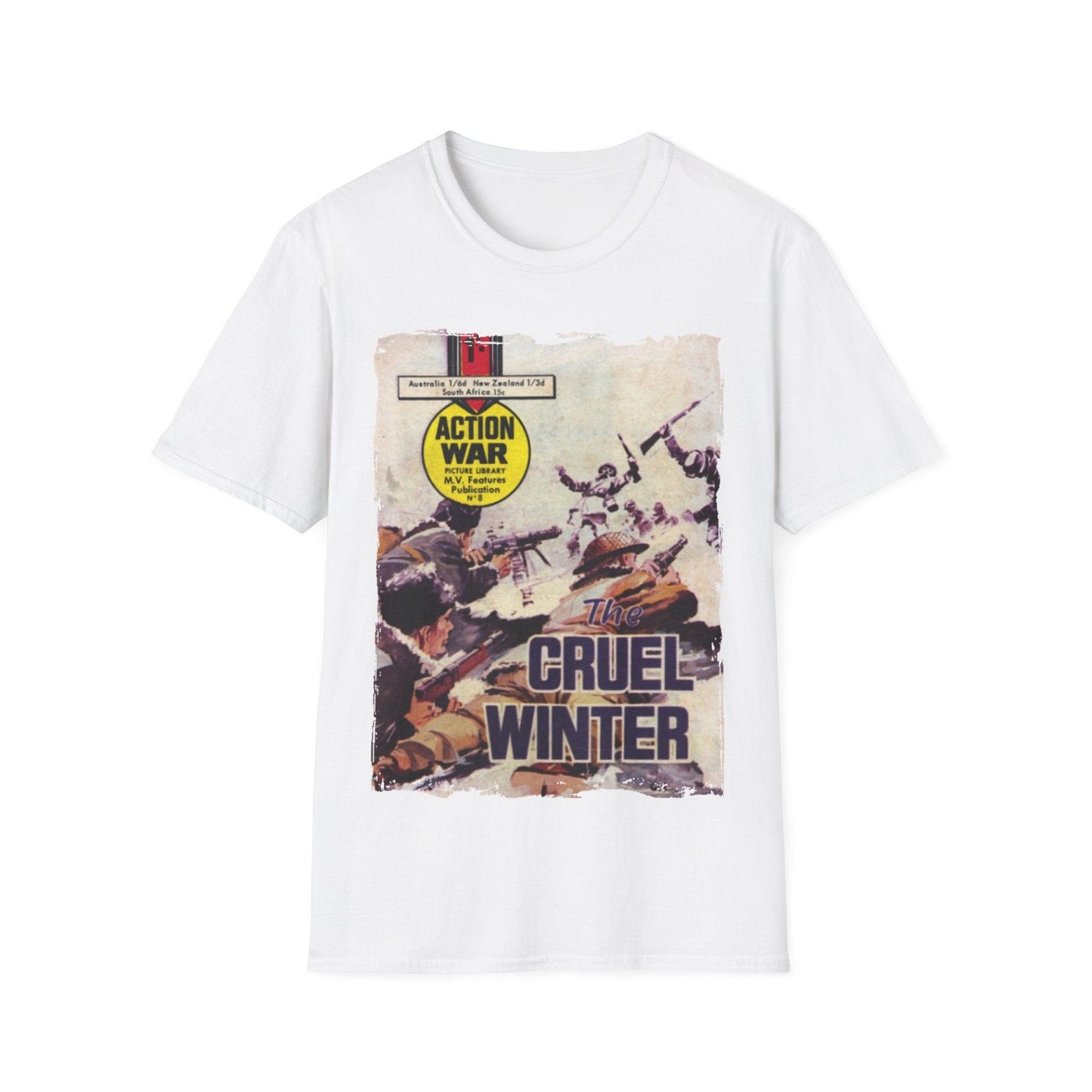 Action War #8 - Unisex Softstyle T-Shirt
