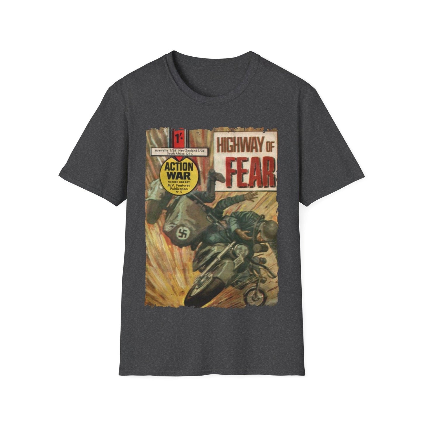 Action War #5 - Unisex Softstyle T-Shirt