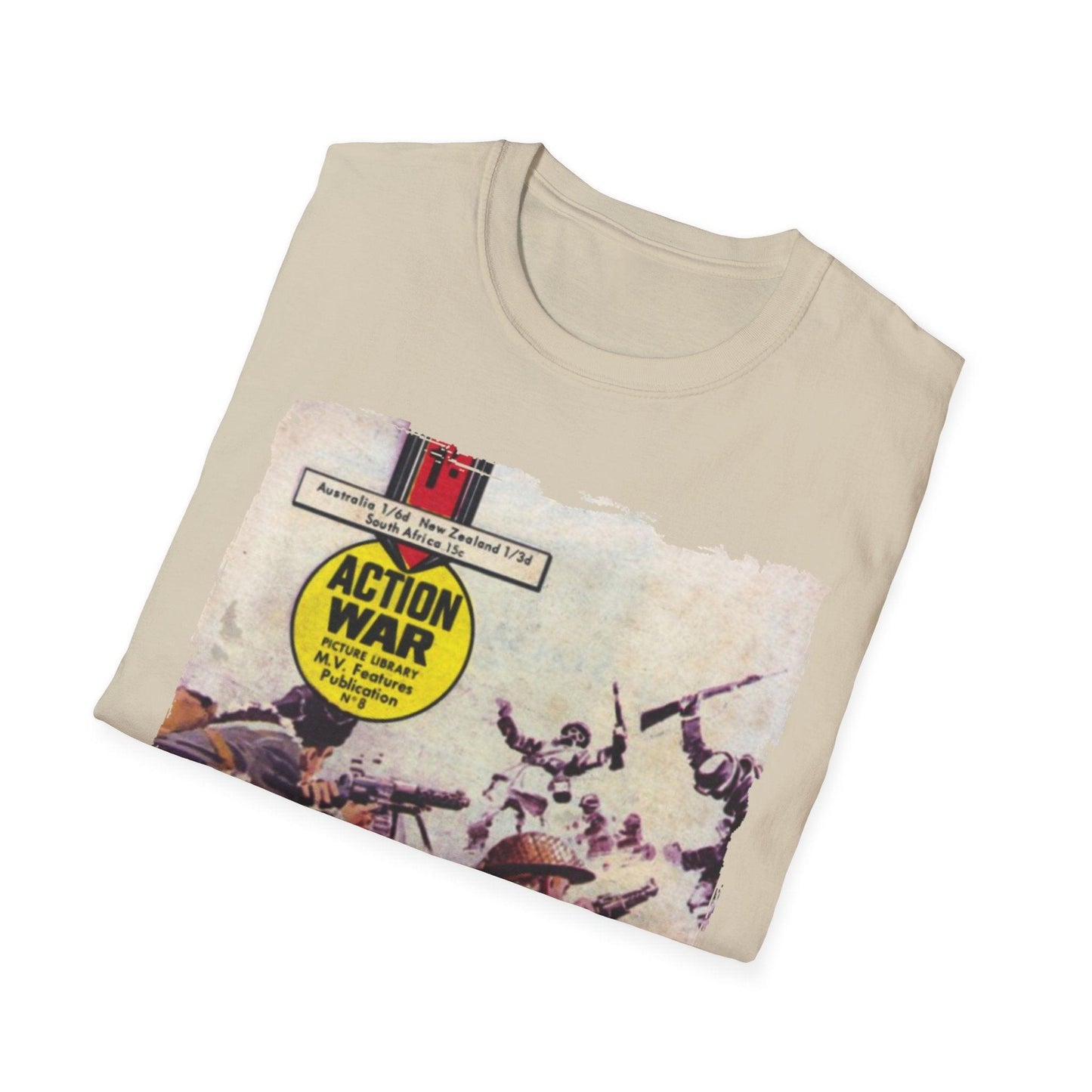 Action War #8 - Unisex Softstyle T-Shirt