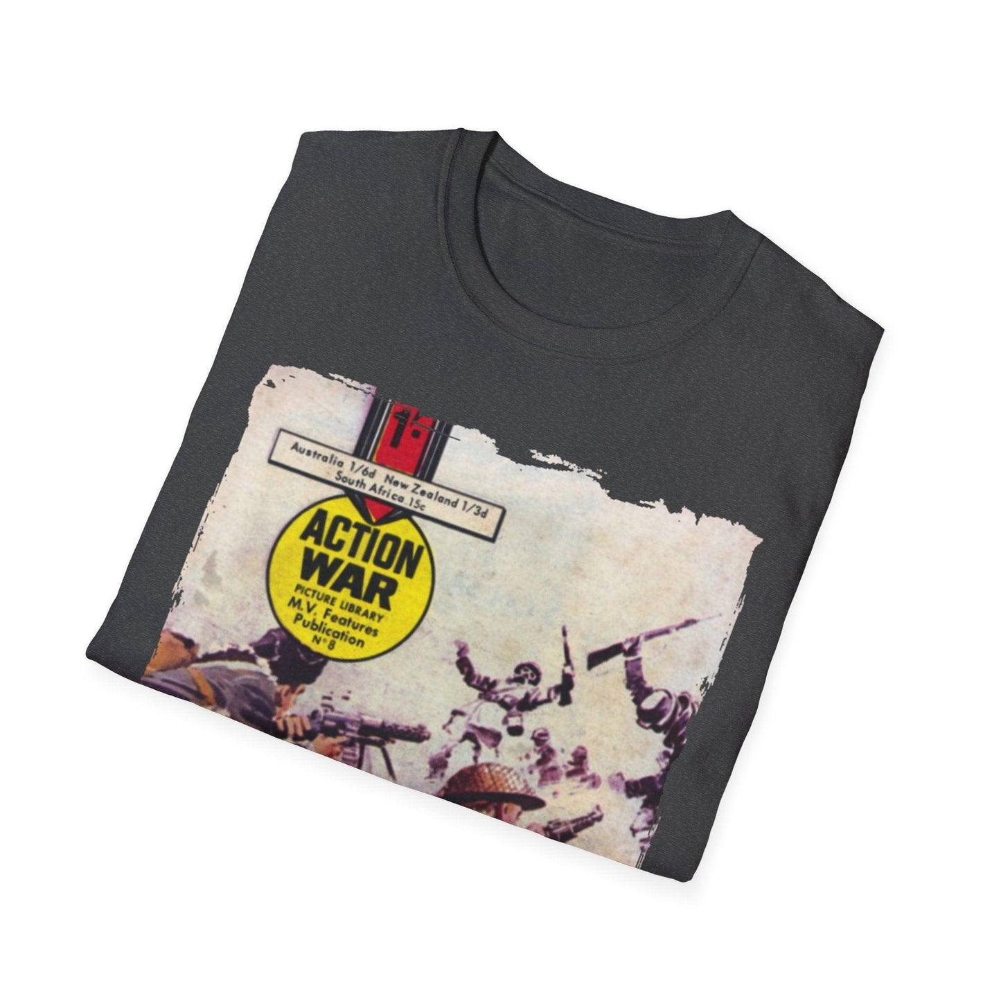 Action War #8 - Unisex Softstyle T-Shirt