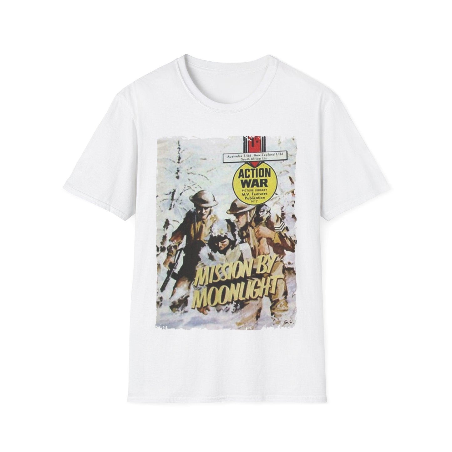 Action War #7 - Unisex Softstyle T-Shirt