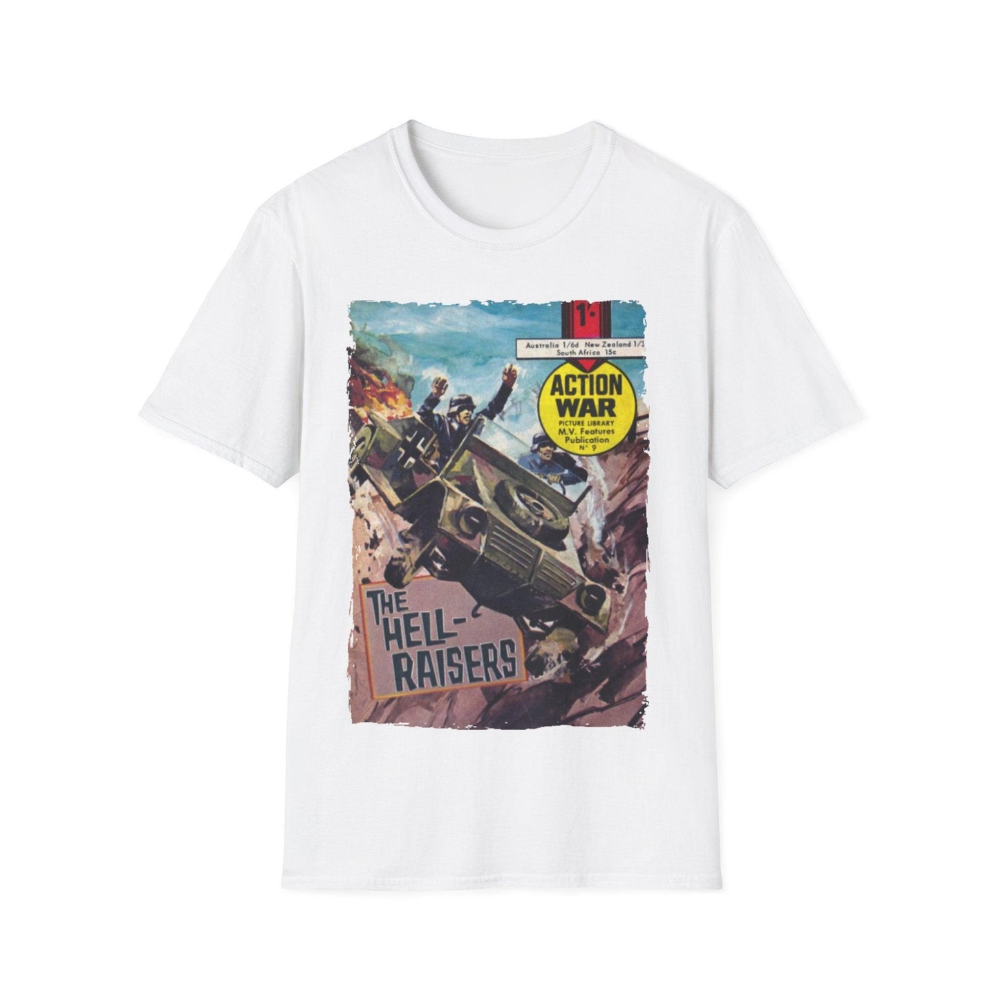 Action War #9 - Unisex Softstyle T-Shirt