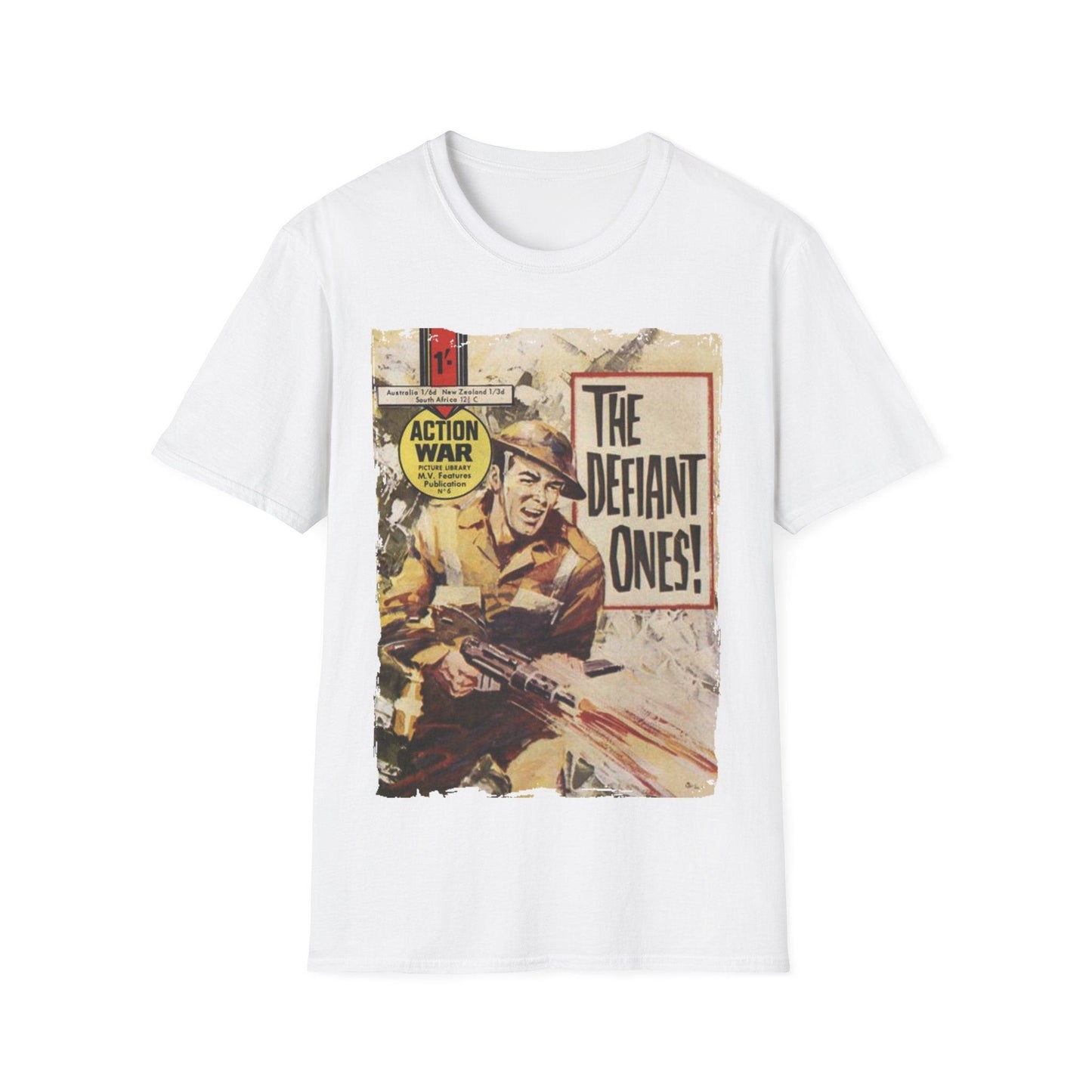 Action War #6 - Unisex Softstyle T-Shirt