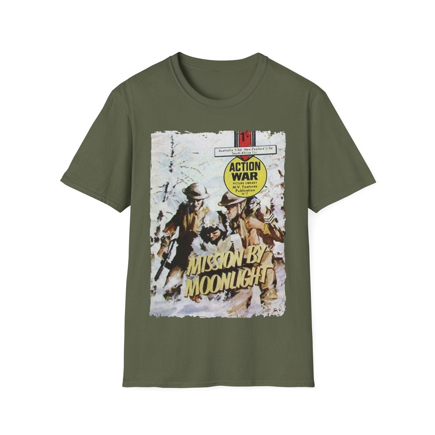 Action War #7 - Unisex Softstyle T-Shirt