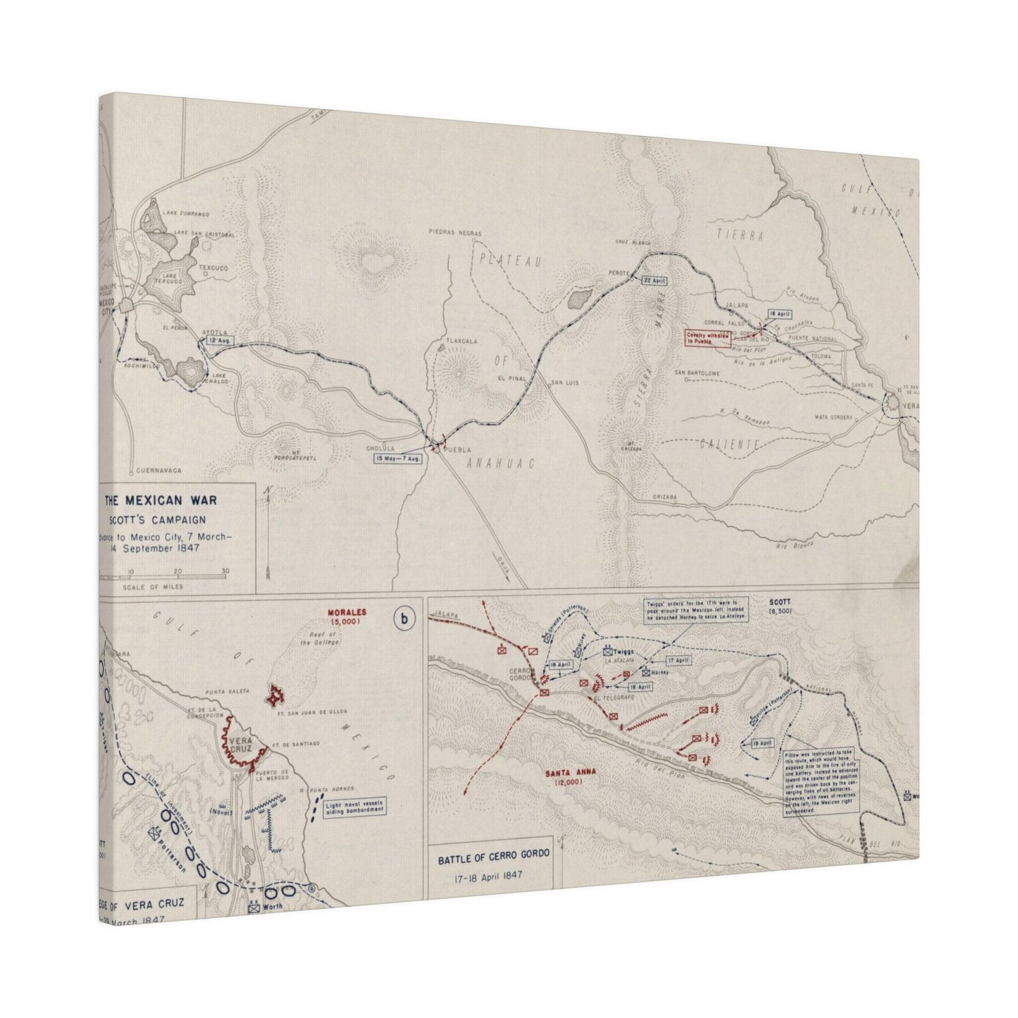 Mexican War, Scott's Campaign, Mar-Sept 1847 - Pacific Sky Games