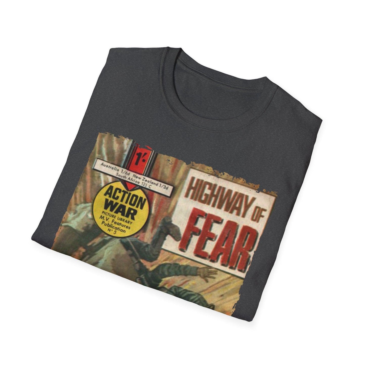 Action War #5 - Unisex Softstyle T-Shirt