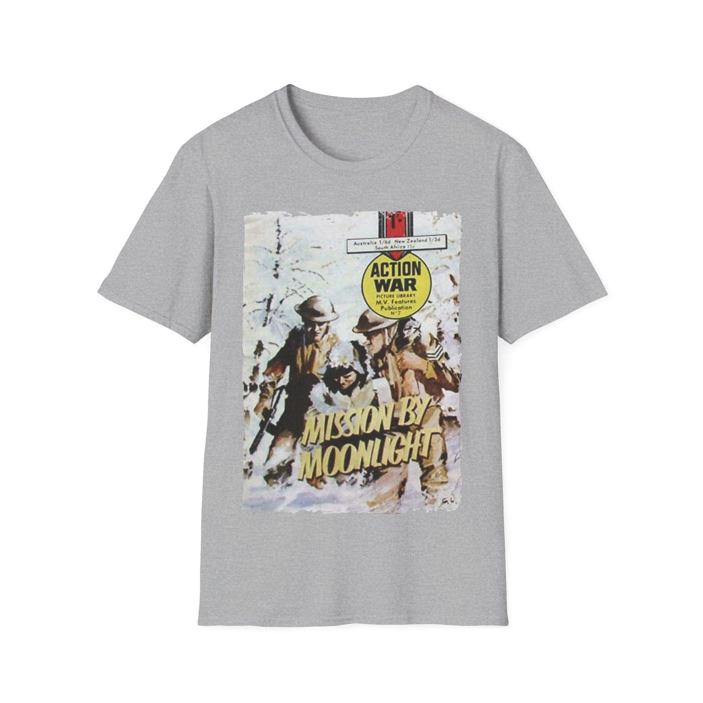 Action War #7 - Unisex Softstyle T-Shirt