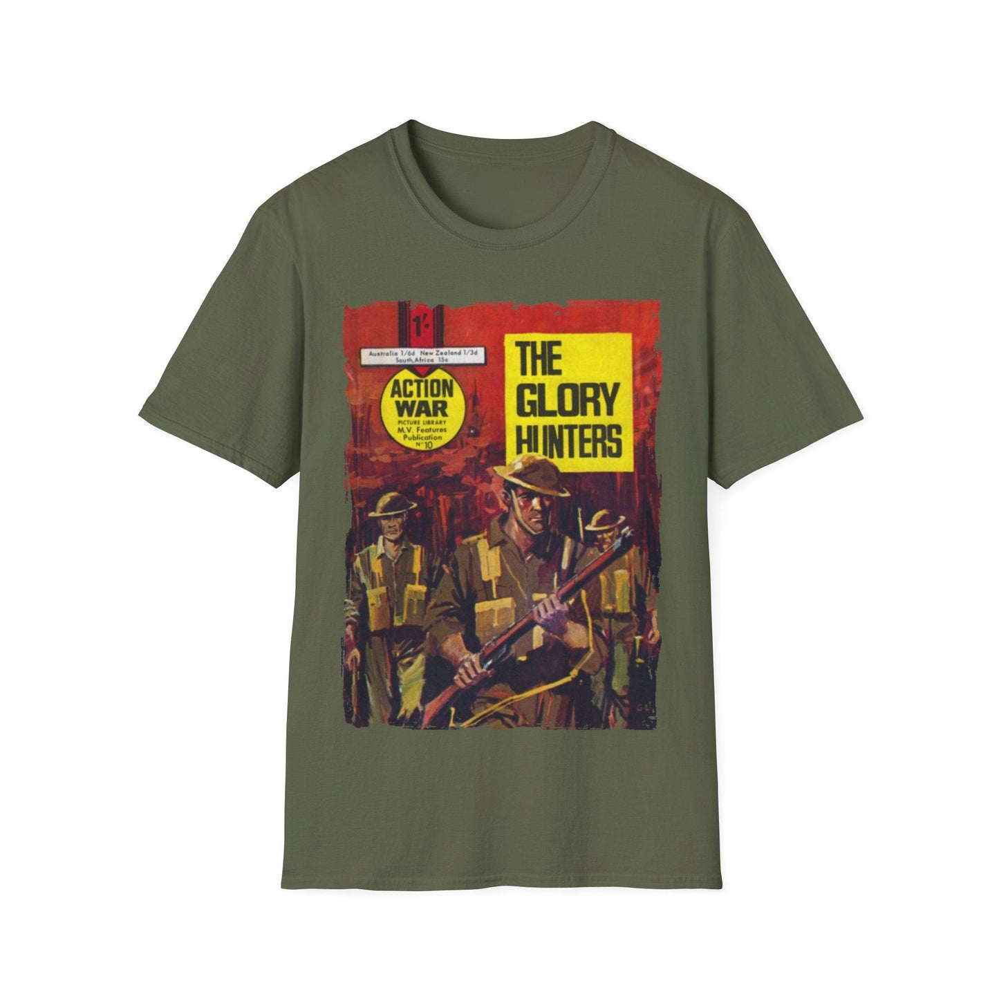 Action War #10 - Unisex Softstyle T-Shirt