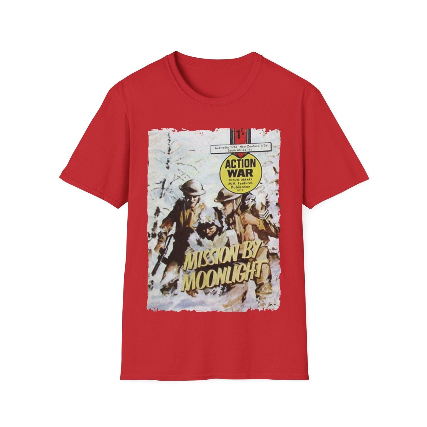 Action War #7 - Unisex Softstyle T-Shirt