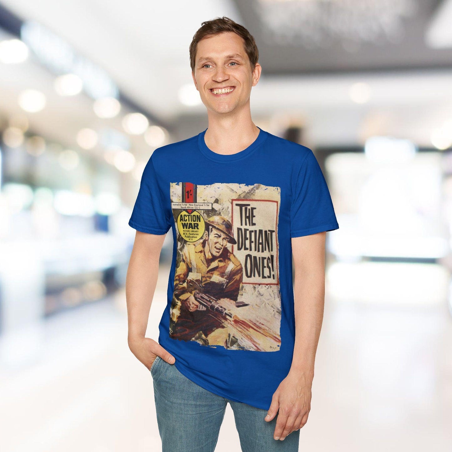 Action War #6 - Unisex Softstyle T-Shirt