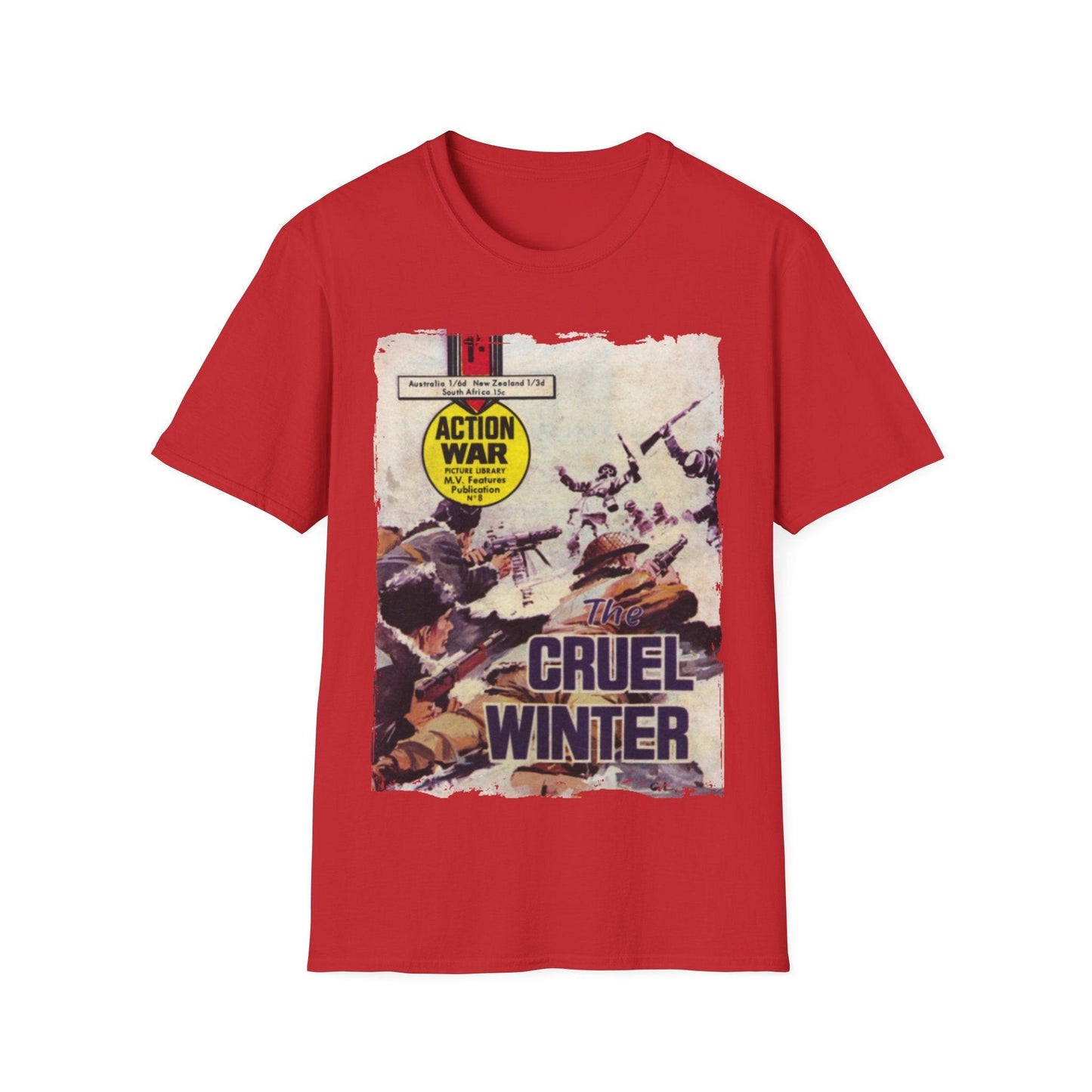 Action War #8 - Unisex Softstyle T-Shirt
