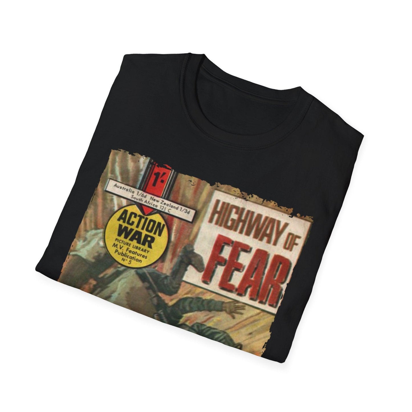 Action War #5 - Unisex Softstyle T-Shirt