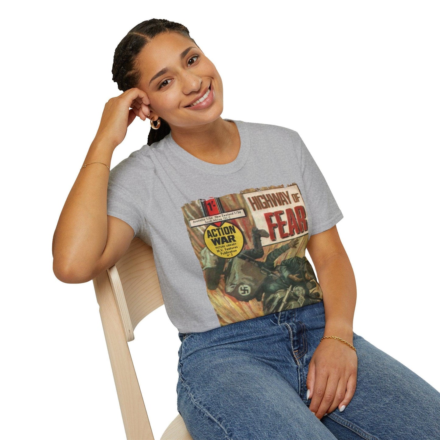Action War #5 - Unisex Softstyle T-Shirt