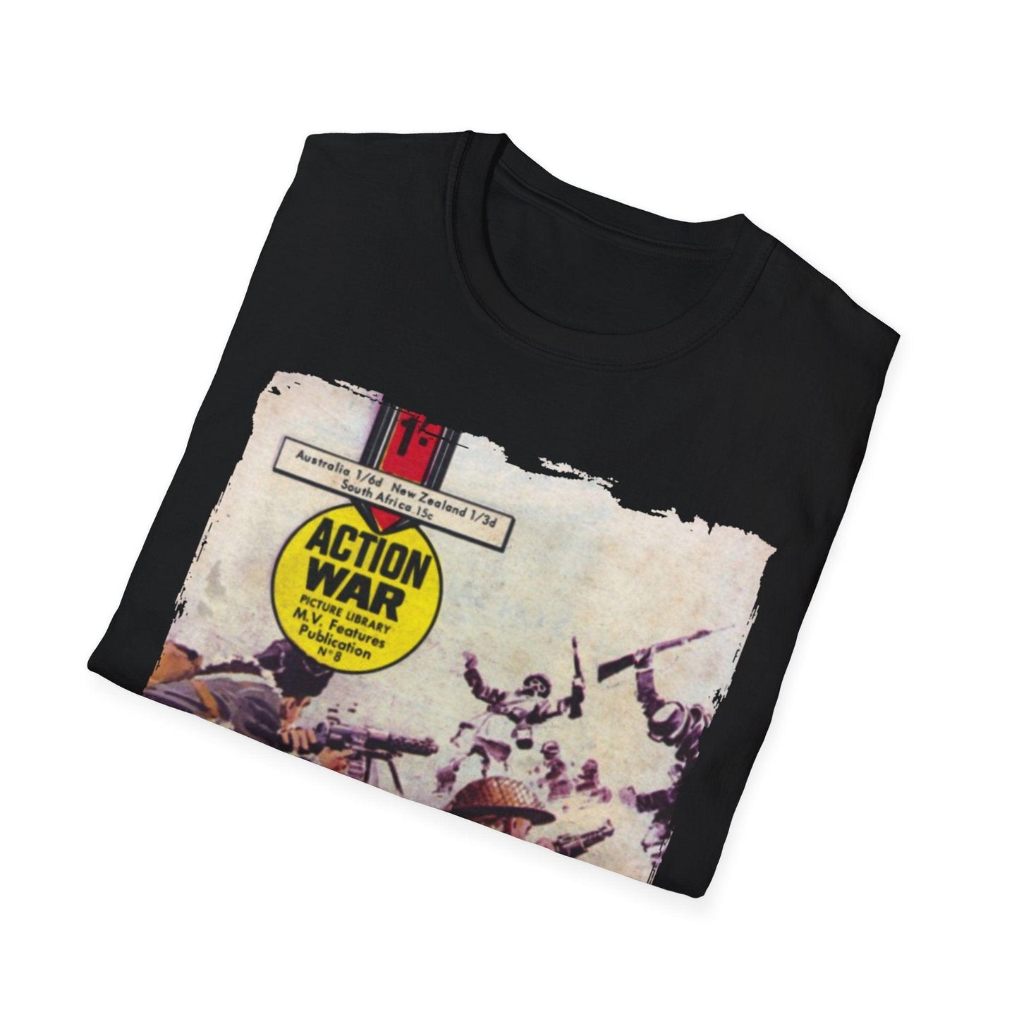 Action War #8 - Unisex Softstyle T-Shirt
