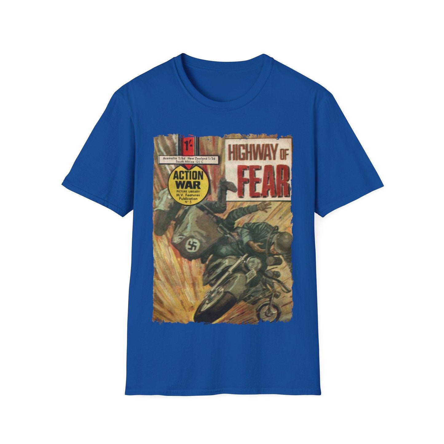 Action War #5 - Unisex Softstyle T-Shirt
