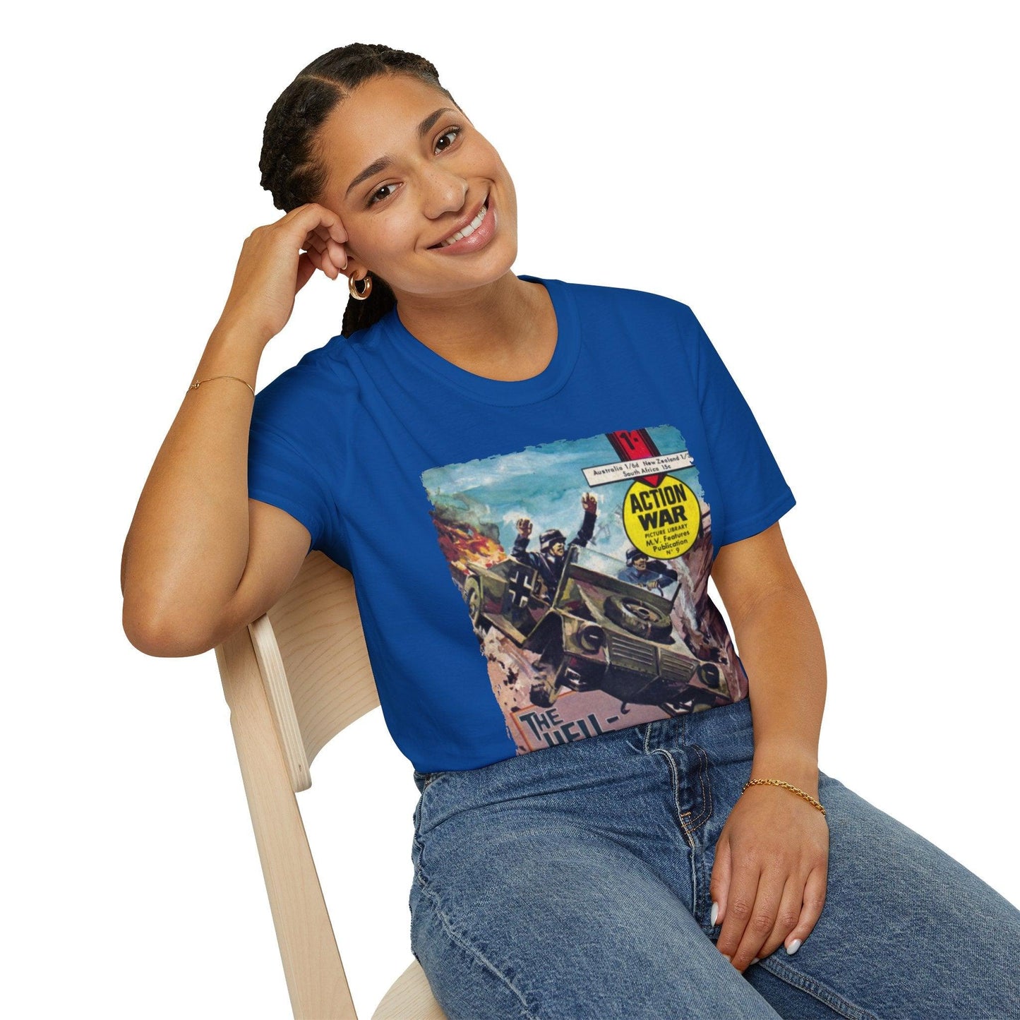 Action War #9 - Unisex Softstyle T-Shirt
