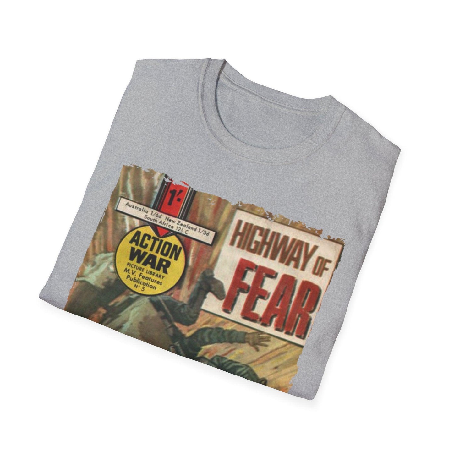 Action War #5 - Unisex Softstyle T-Shirt