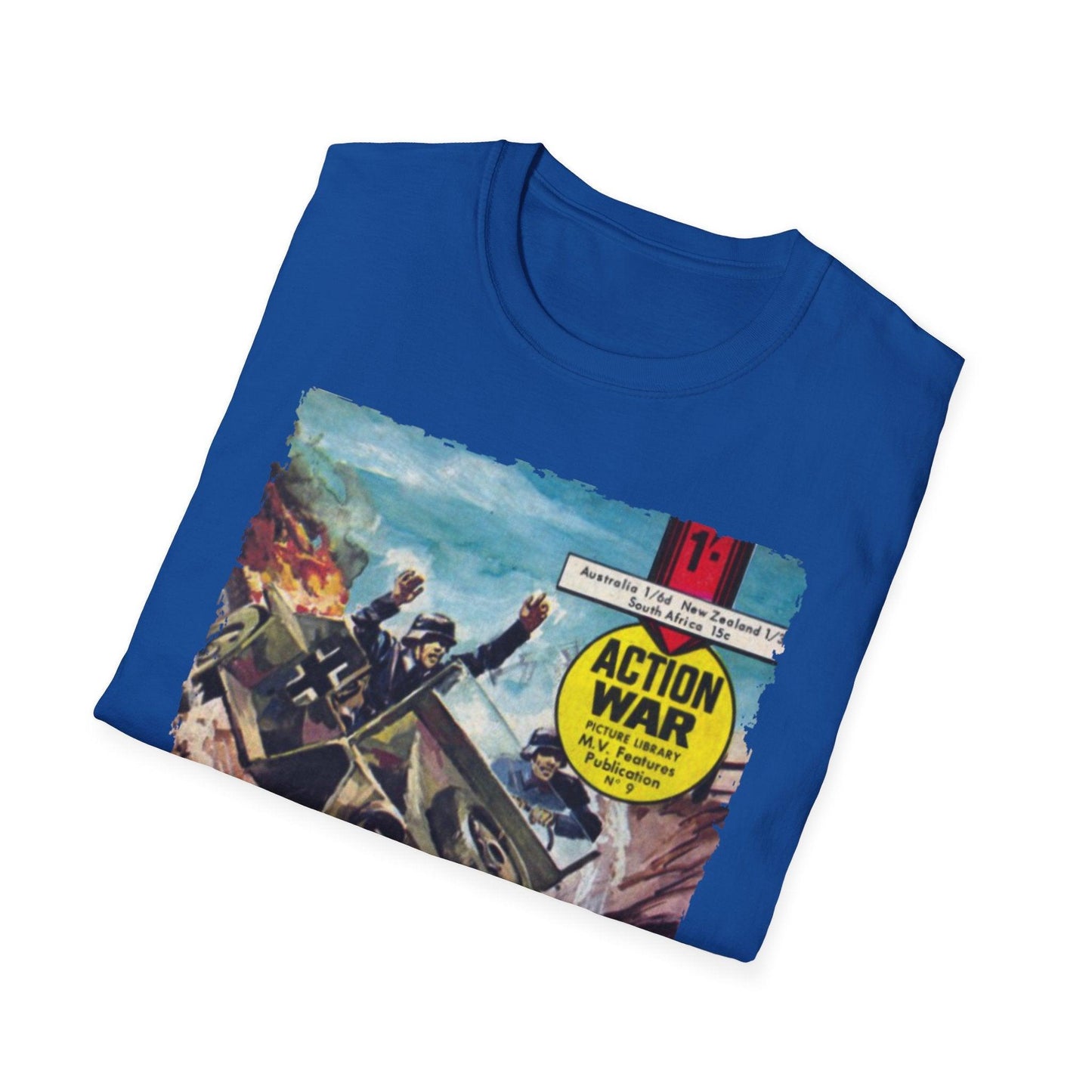 Action War #9 - Unisex Softstyle T-Shirt