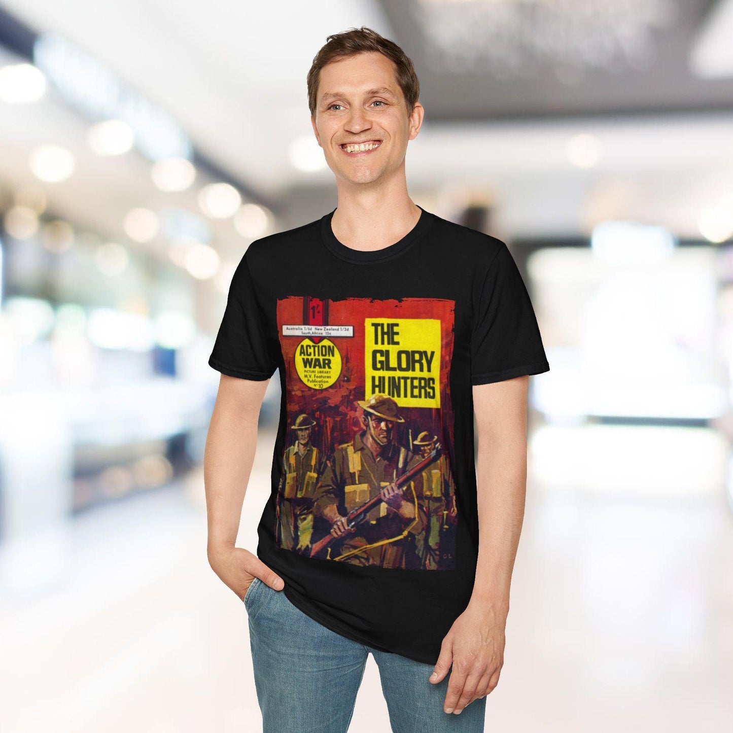 Action War #10 - Unisex Softstyle T-Shirt