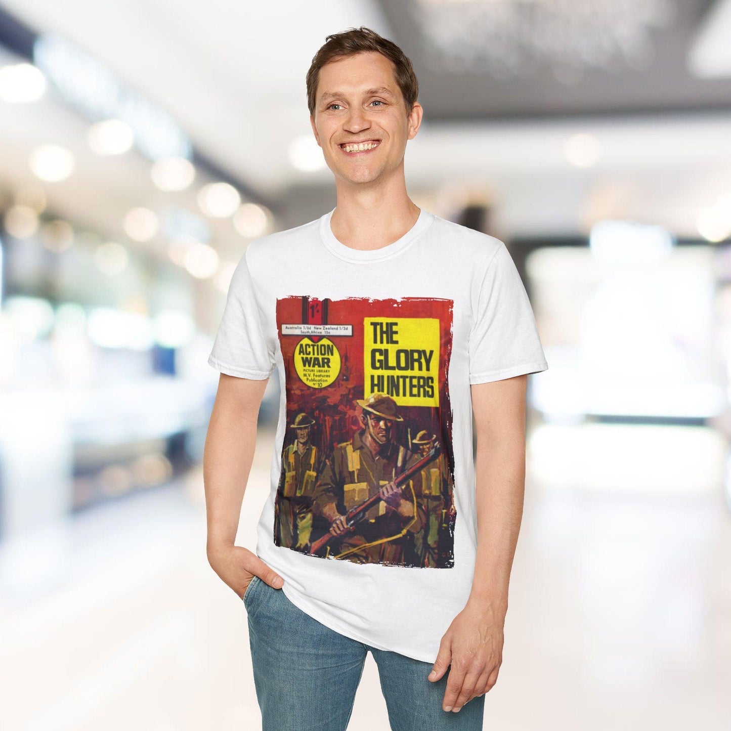 Action War #10 - Unisex Softstyle T-Shirt