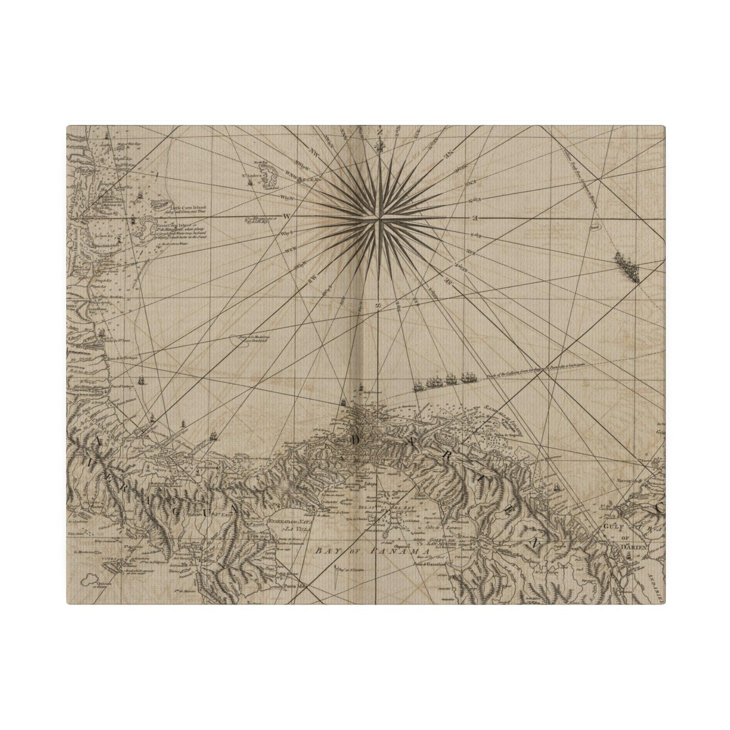 Isthmus of Panama from Great River on the Moskito Shore to Cartegena - Pacific Sky Games