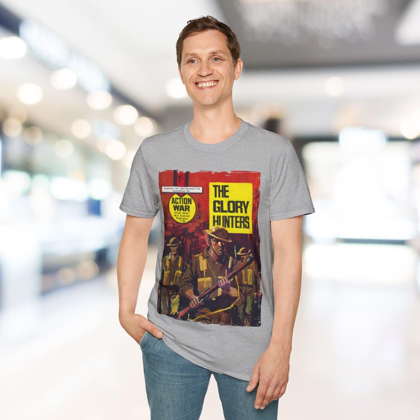 Action War #10 - Unisex Softstyle T-Shirt