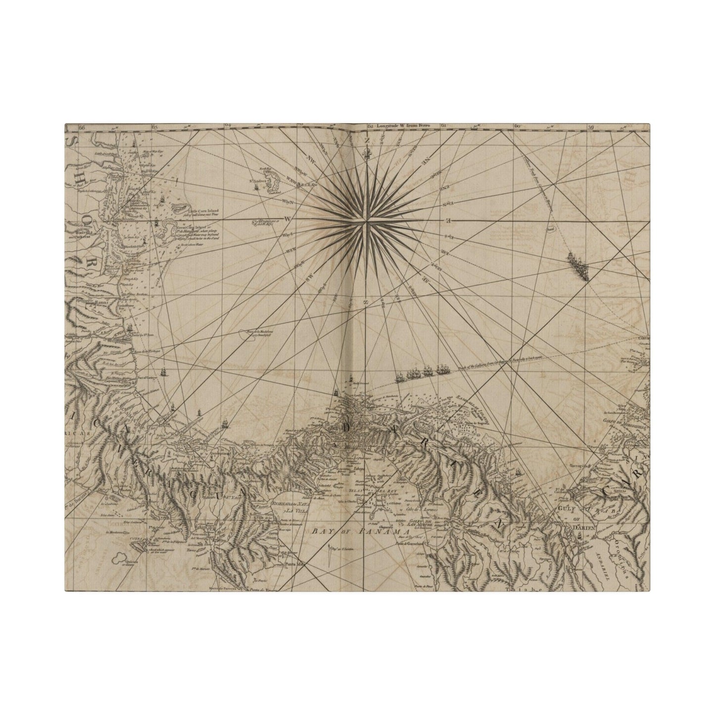 Isthmus of Panama from Great River on the Moskito Shore to Cartegena - Pacific Sky Games