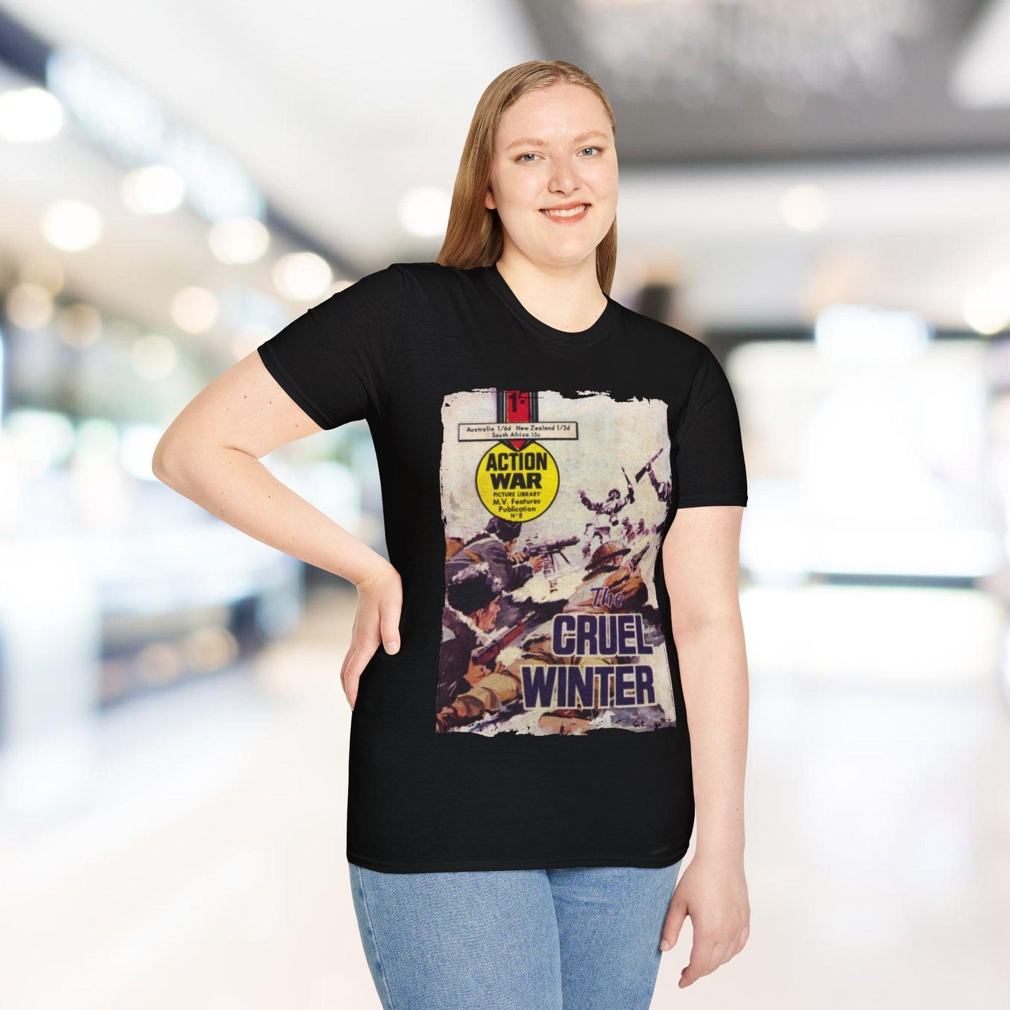 Action War #8 - Unisex Softstyle T-Shirt