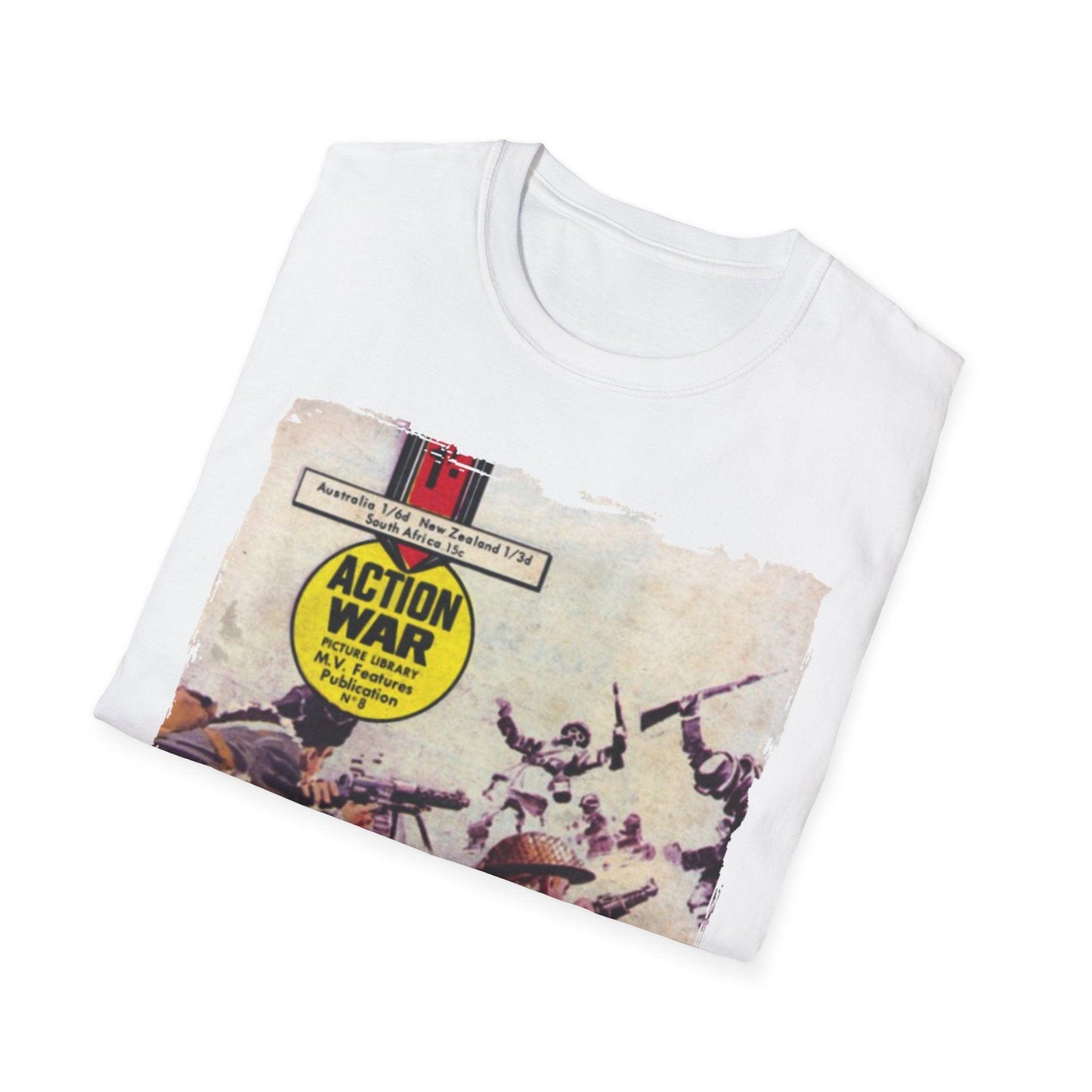 Action War #8 - Unisex Softstyle T-Shirt