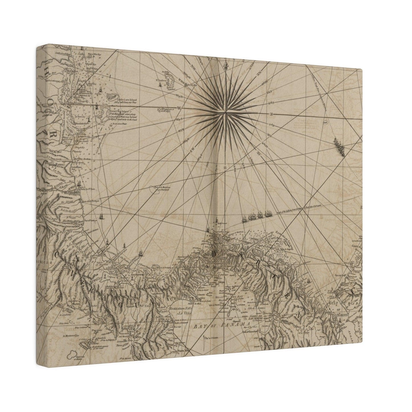 Isthmus of Panama from Great River on the Moskito Shore to Cartegena - Pacific Sky Games
