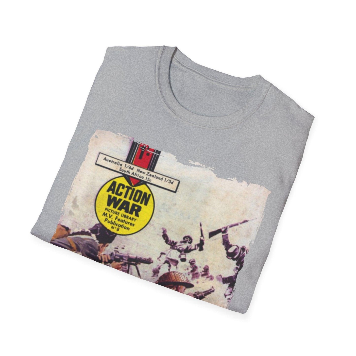 Action War #8 - Unisex Softstyle T-Shirt