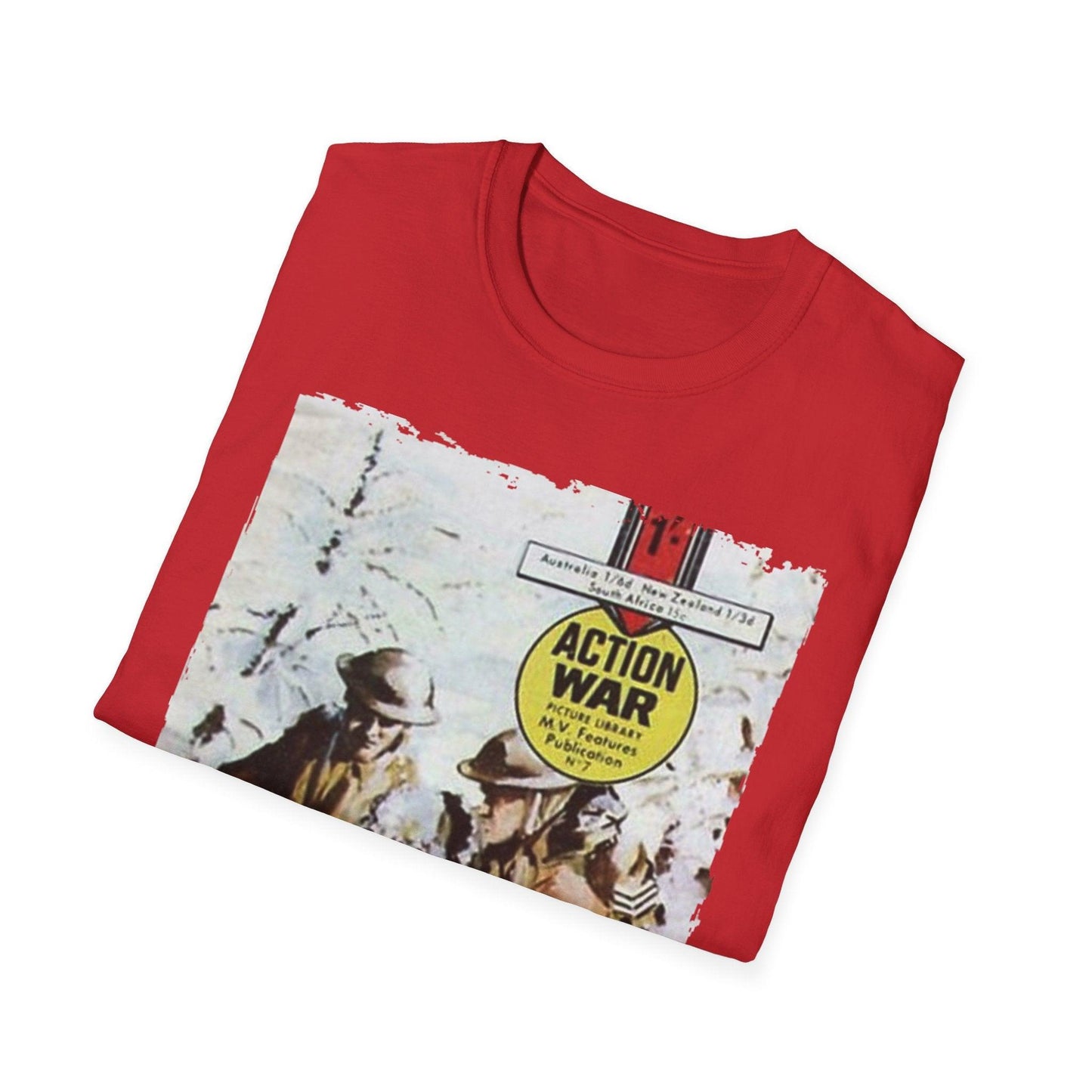 Action War #7 - Unisex Softstyle T-Shirt