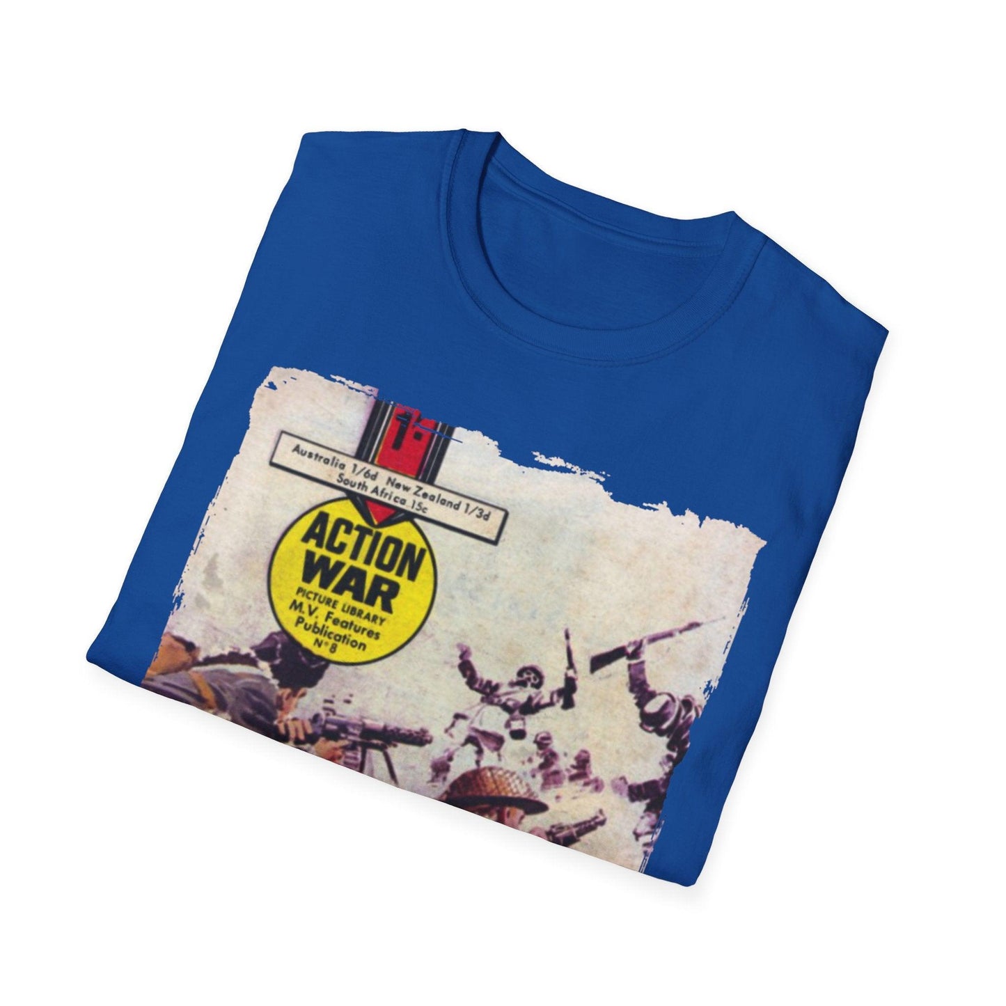 Action War #8 - Unisex Softstyle T-Shirt