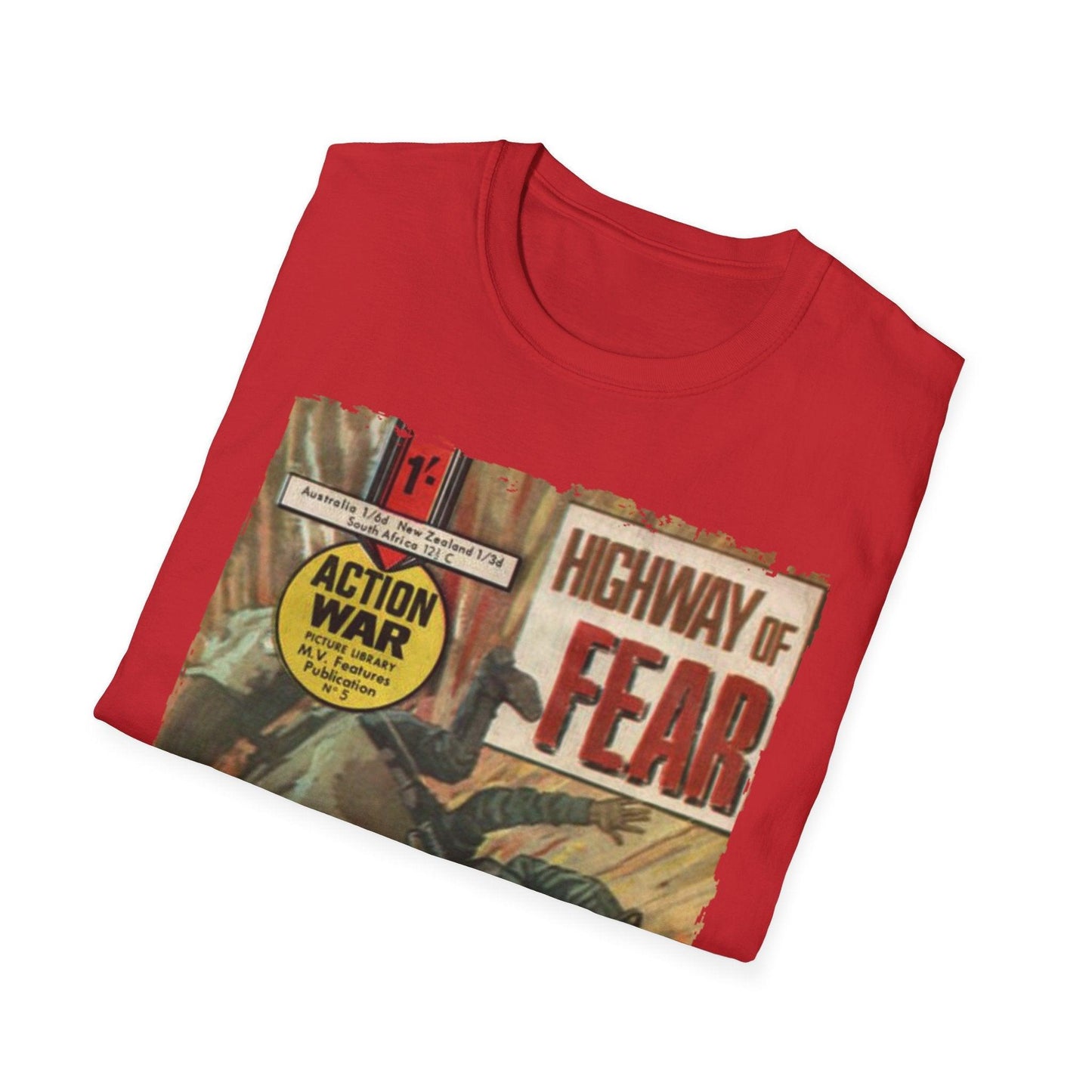 Action War #5 - Unisex Softstyle T-Shirt