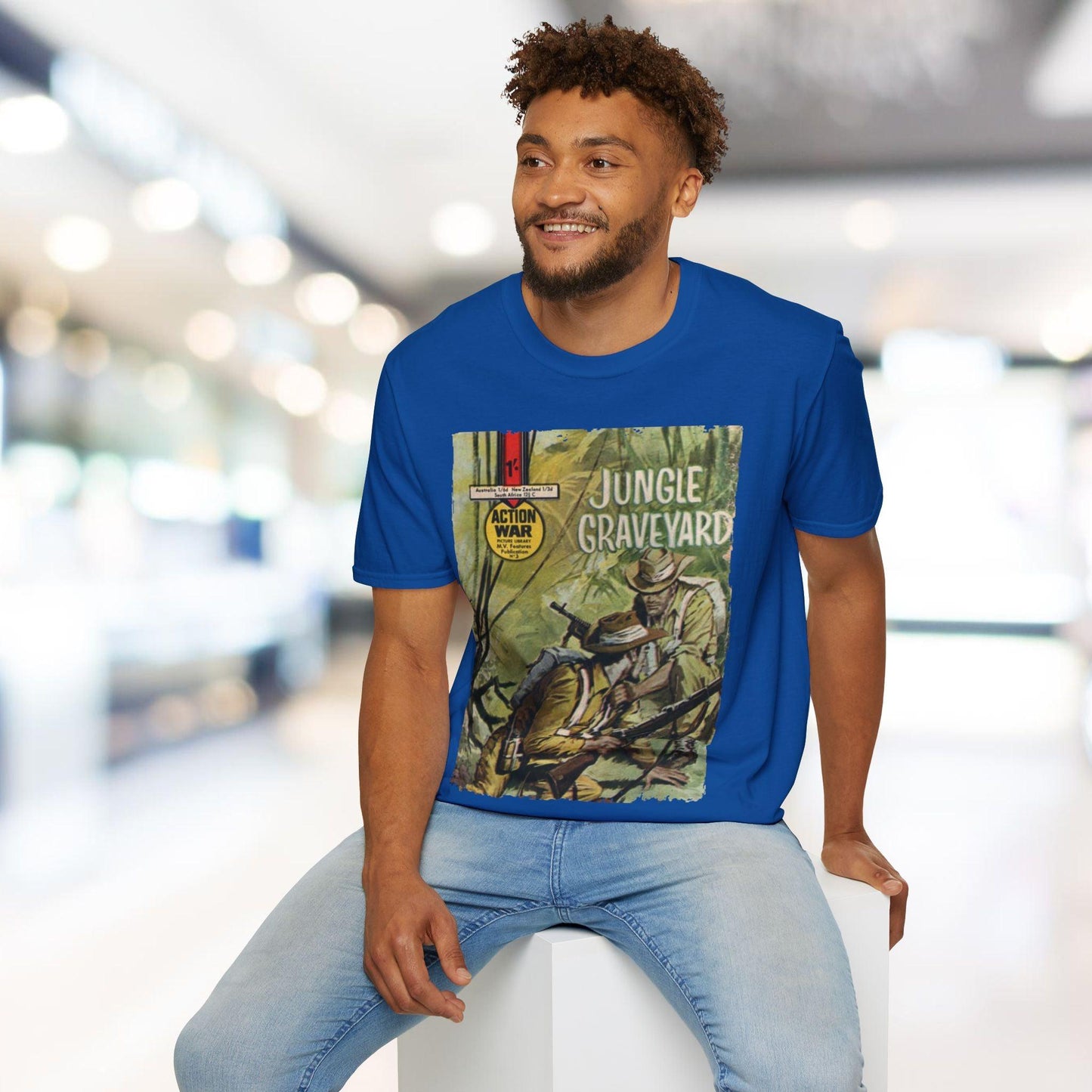 Action War #3 - Unisex Softstyle T-Shirt