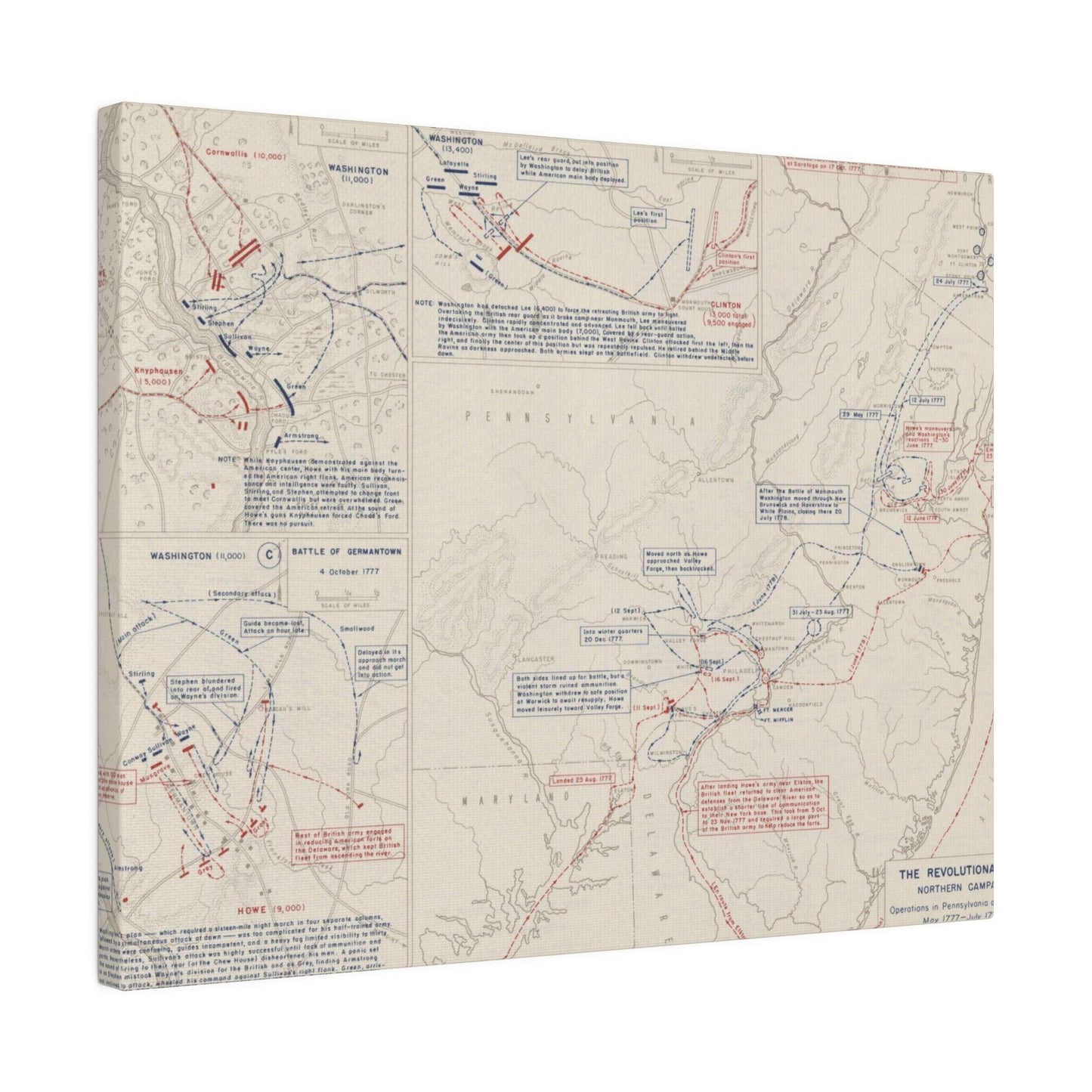Revolutionary War, Pennsylvania and New Jersey 1777-1778 - Pacific Sky Games