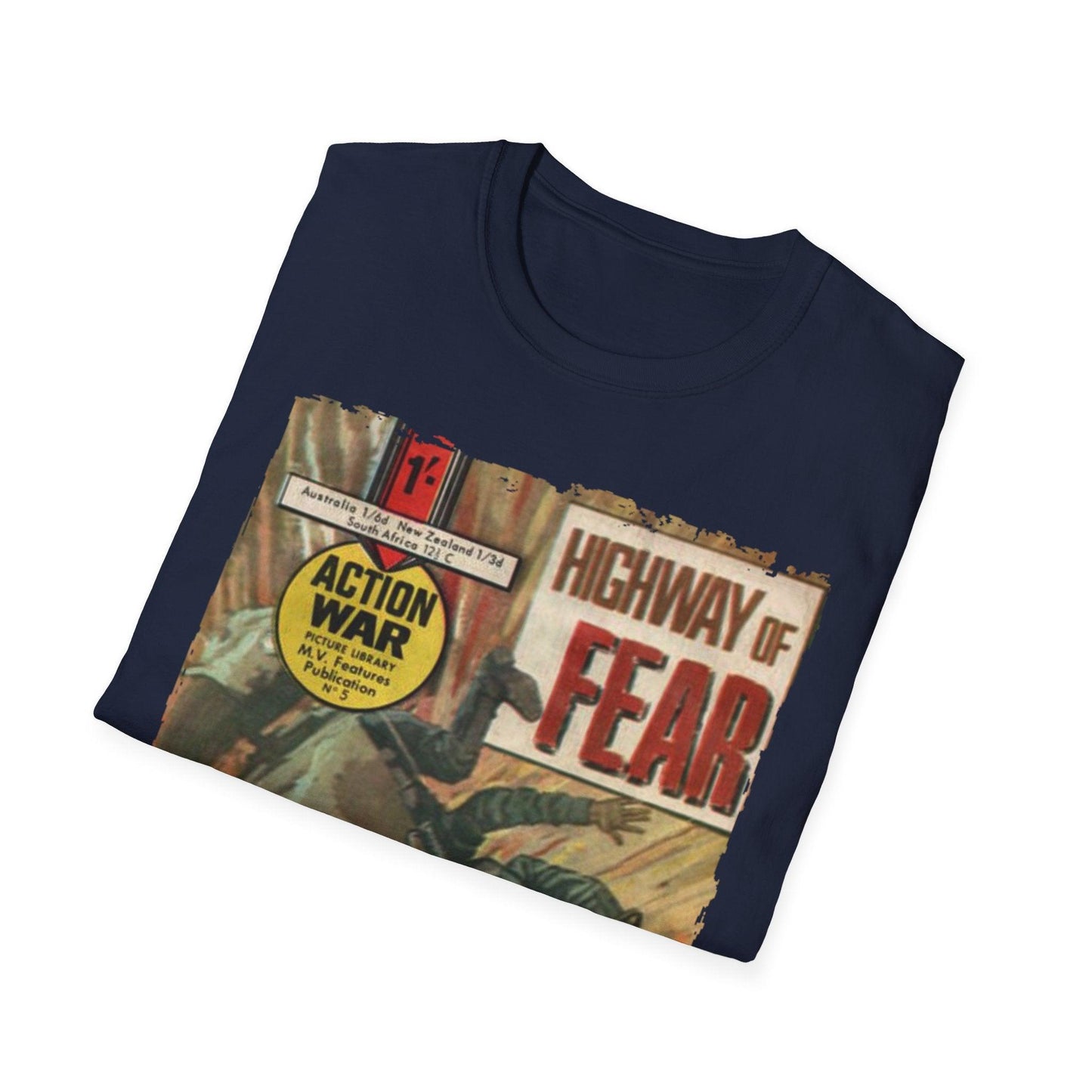 Action War #5 - Unisex Softstyle T-Shirt