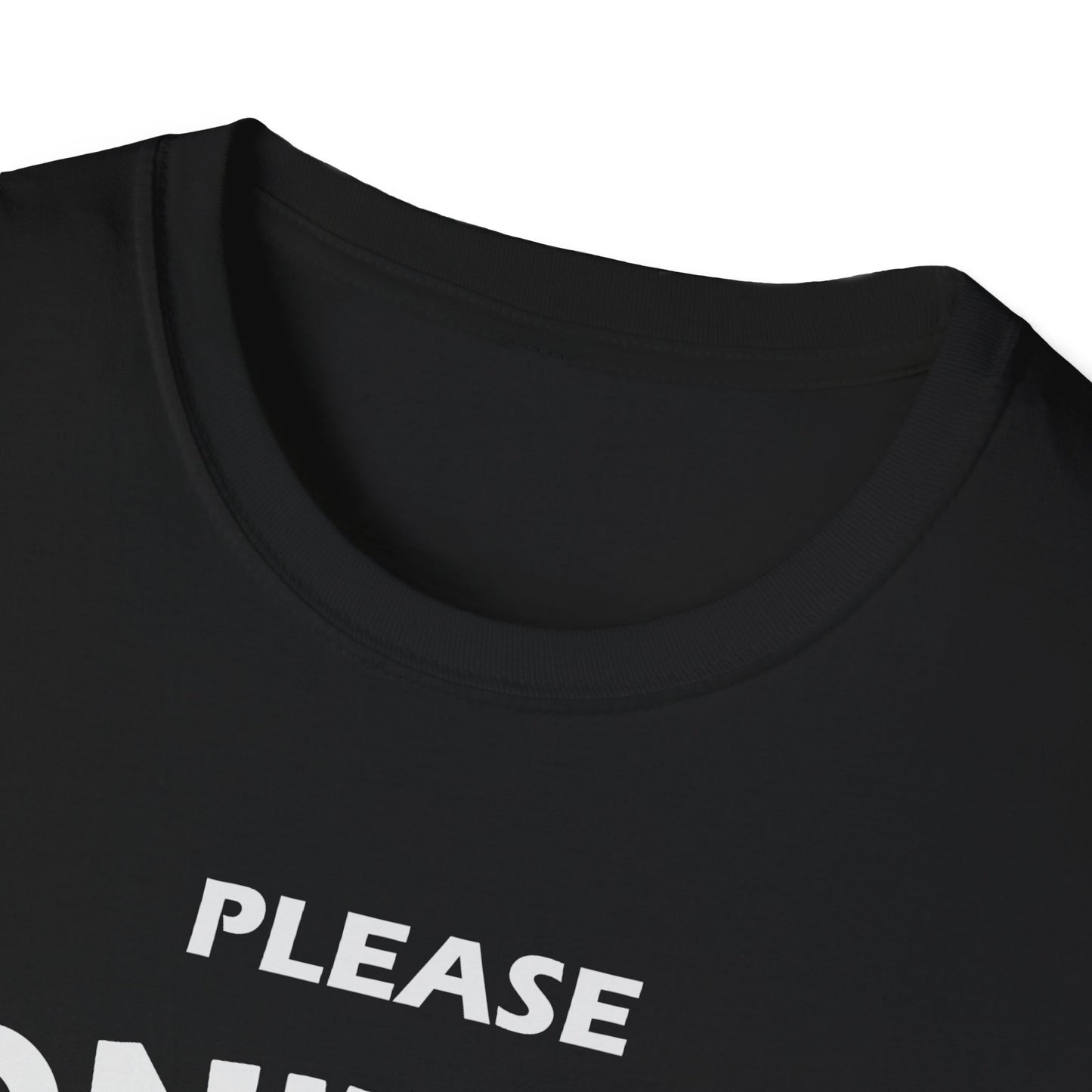 Please Don't Kill My Warlock - White - Unisex Softstyle T-Shirt