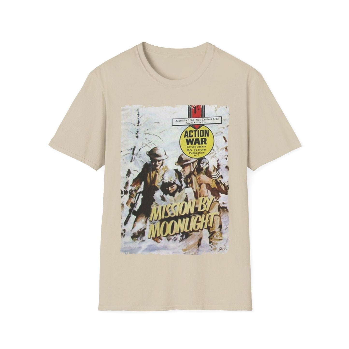 Action War #7 - Unisex Softstyle T-Shirt