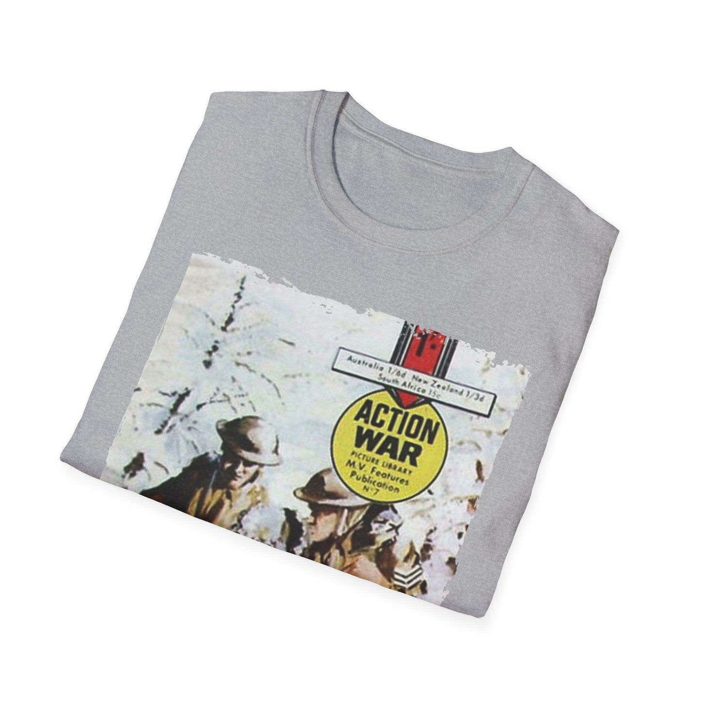 Action War #7 - Unisex Softstyle T-Shirt